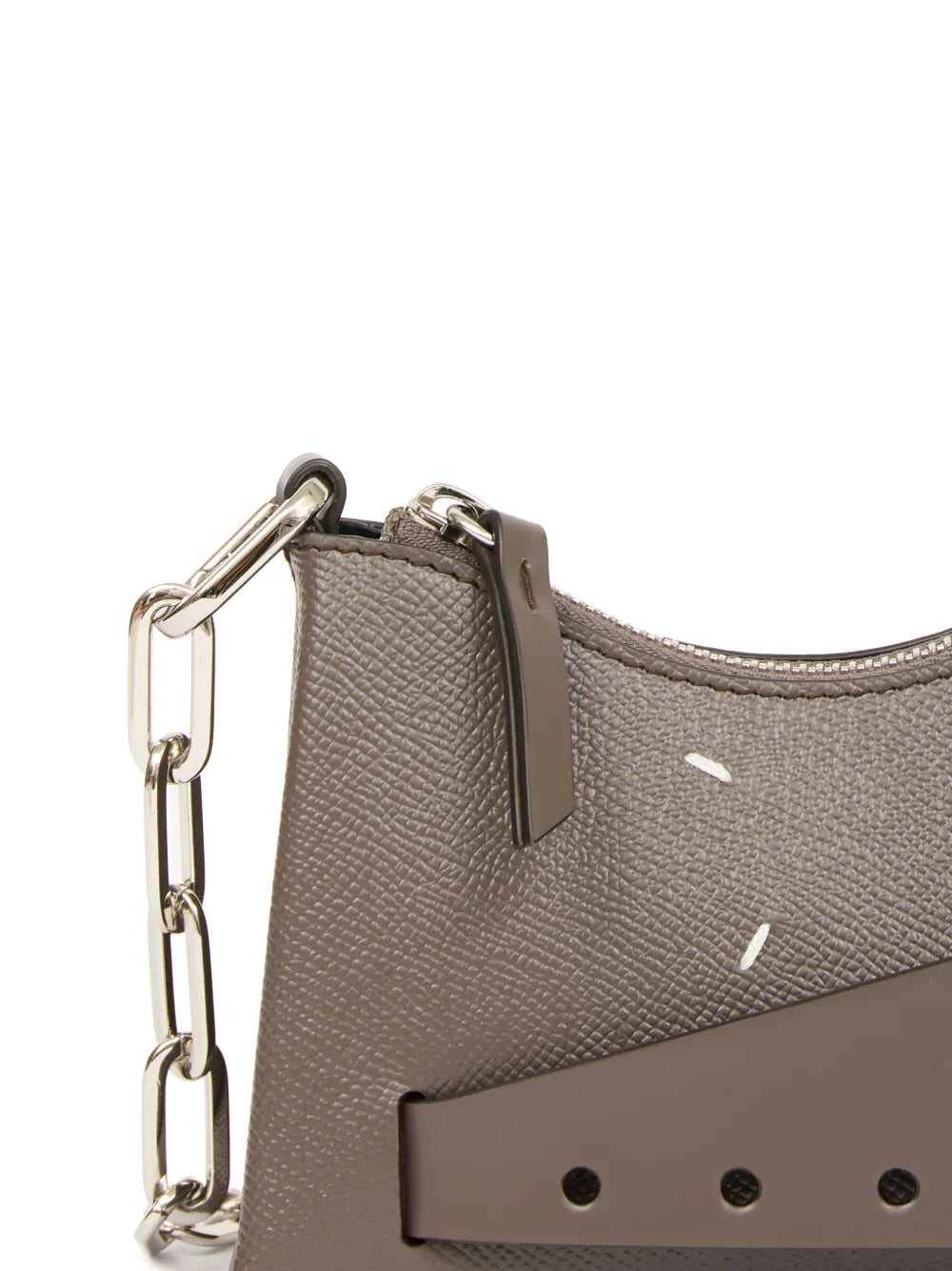 Maison Margiela Snatched Hobo Leather Bag — Same as shown — Size One Size — Detail View