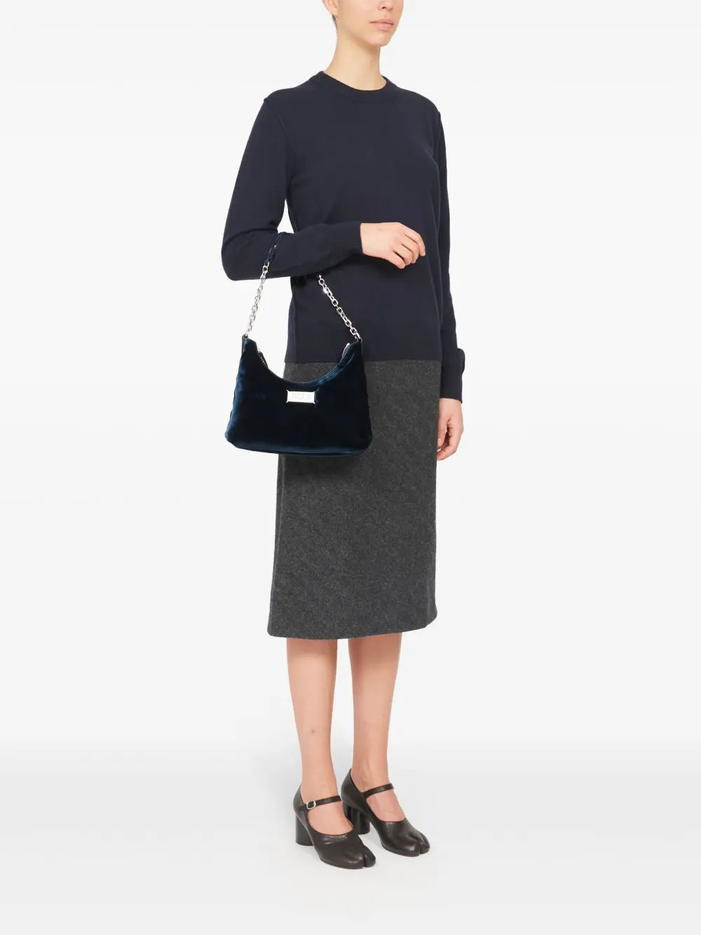 Maison Margiela Glam Slam Hobo Shoulder Bag — Same as shown — Size One Size — Side View