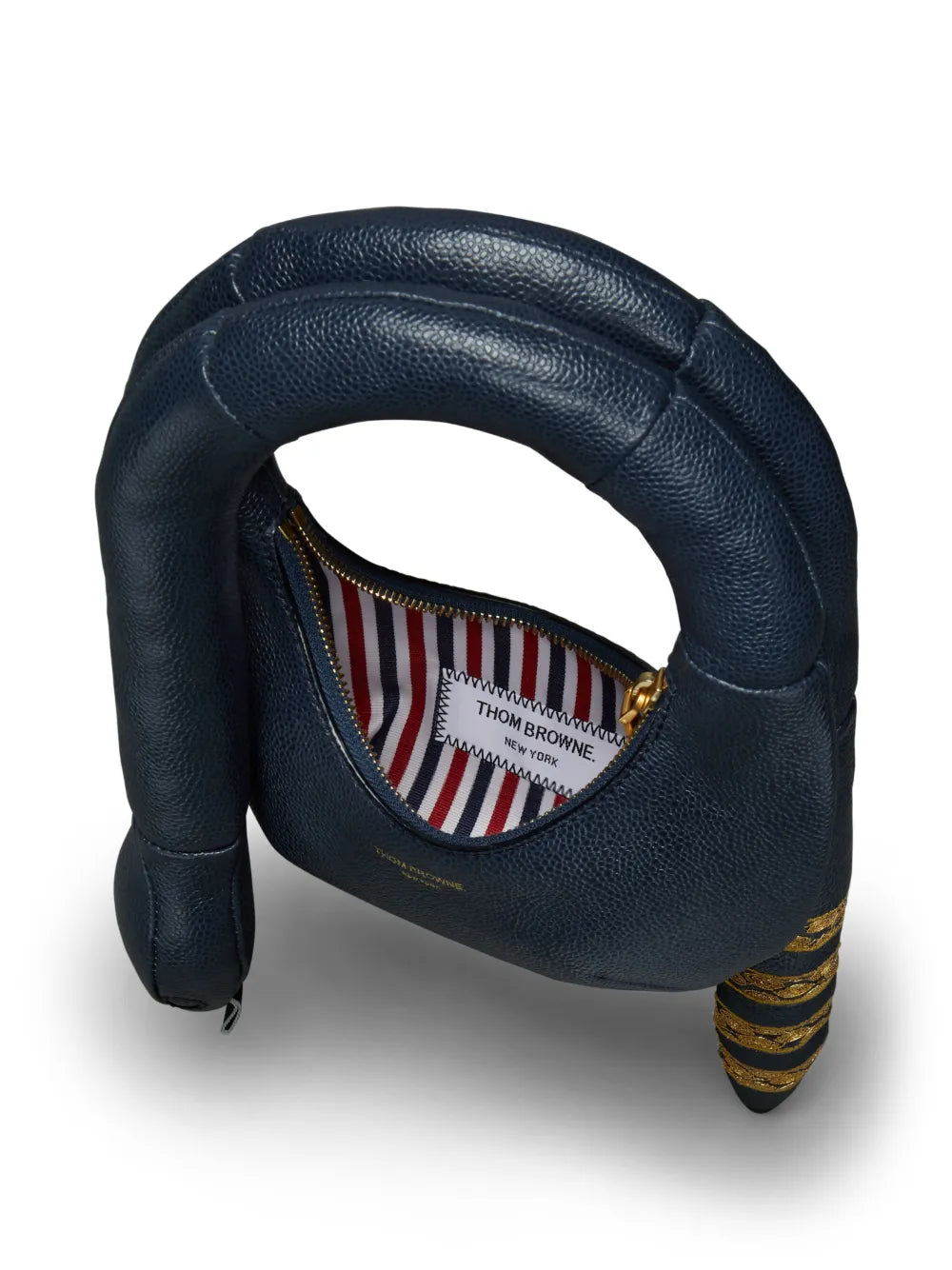 Thom Browne Mini Snake Shoulder Bag — Same as shown — Size One Size — Top View