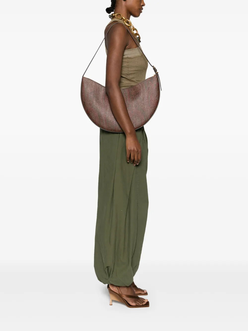 Etro Large Etro Essential Shoulder Bag — Same as shown — Size One Size — Side View