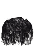 Chanel Pre Owned Paris Dallas Fringed Shoulder Bag — Same as shown — Size One Size — Front View