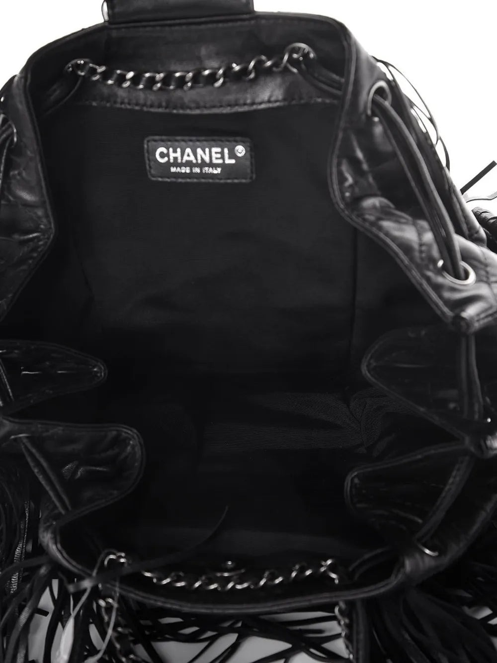 Chanel Pre Owned Paris Dallas Fringed Shoulder Bag — Same as shown — Size One Size — Detail View