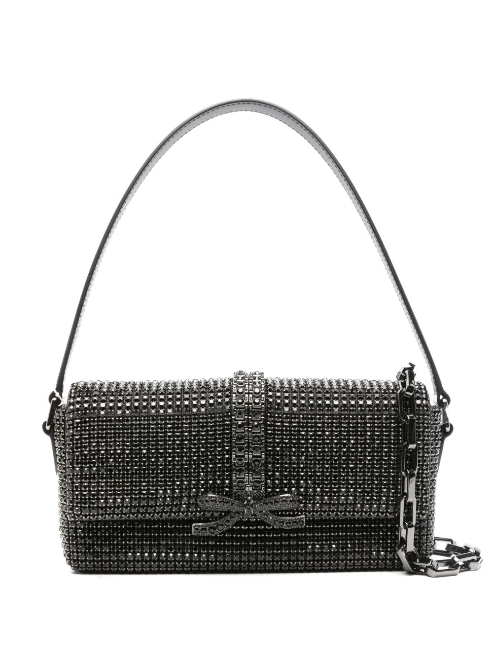Self Portrait Gem Embellished Shoulder Bag — Same as shown — Size One Size — Front View