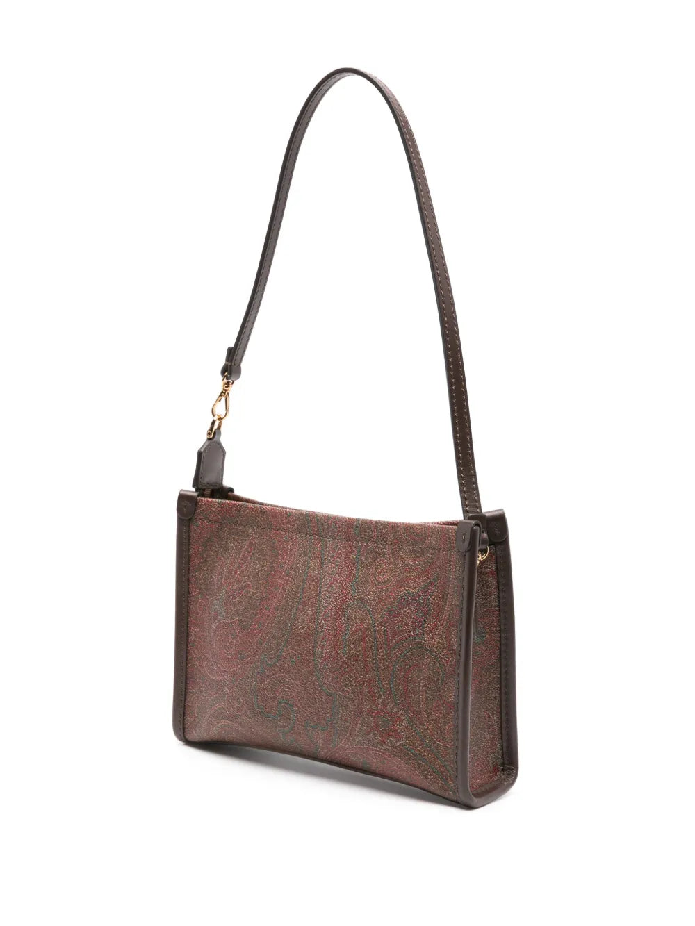 Etro Pegaso Embroidered Paisley Print Tote Bag — Same as shown — Size One Size — Back View
