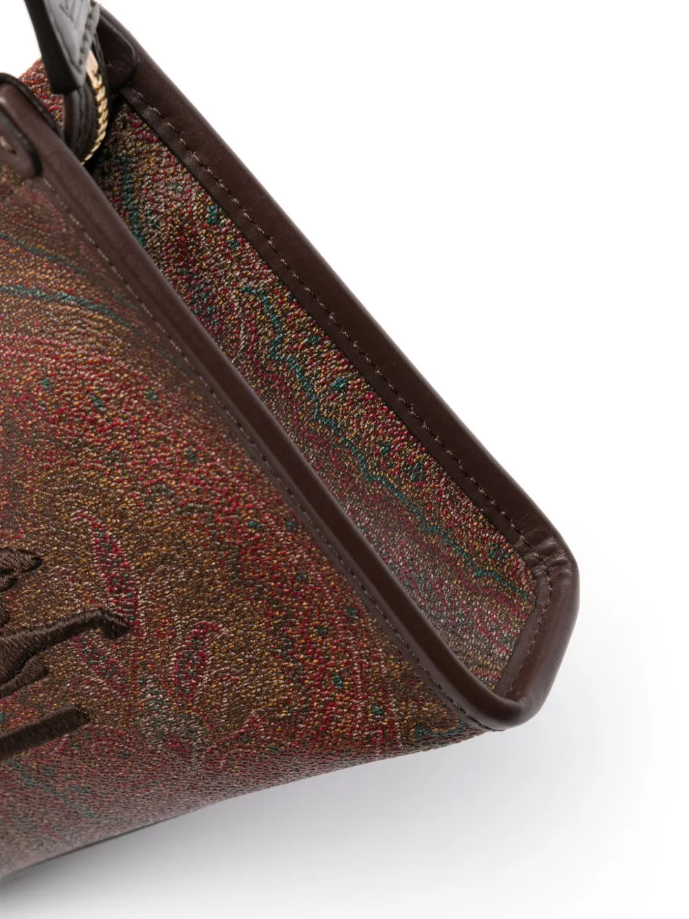 Etro Pegaso Embroidered Paisley Print Tote Bag — Same as shown — Size One Size — Top View