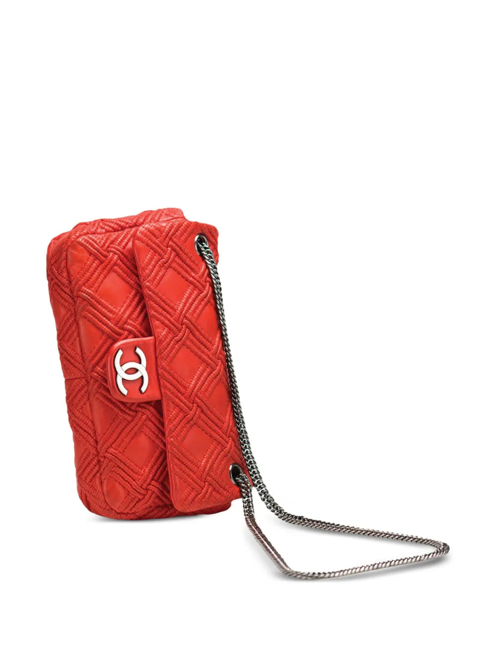 Chanel Pre Owned 2006 Medium Walk Of Fame Classic Flap Shoulder Bag — Same as shown — Size One Size — Back View