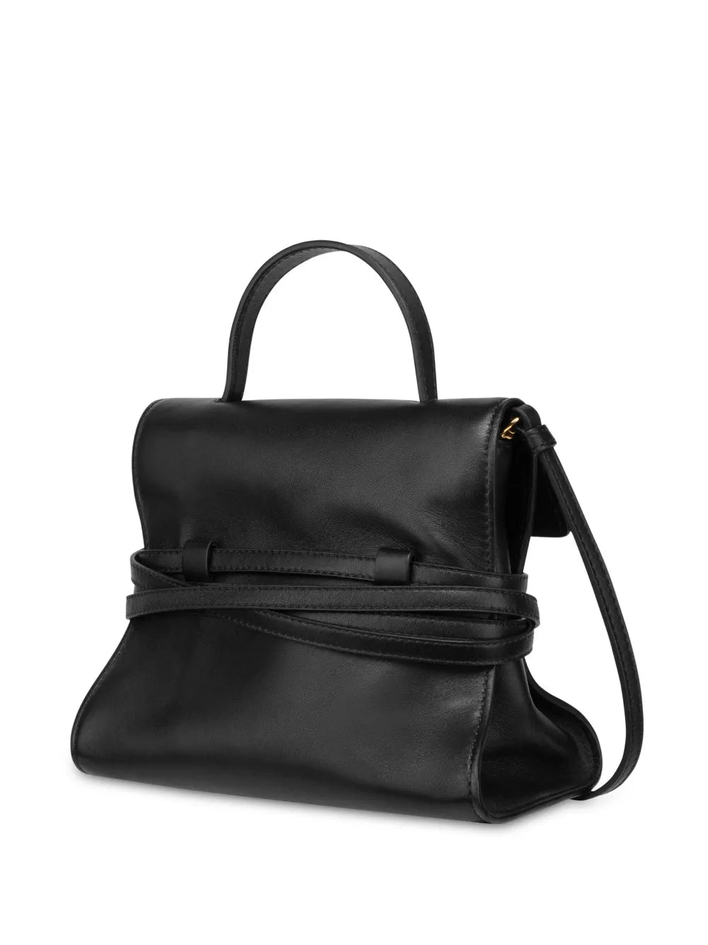 Moschino Tie Me Shoulder Bag — Same as shown — Size One Size — Side View