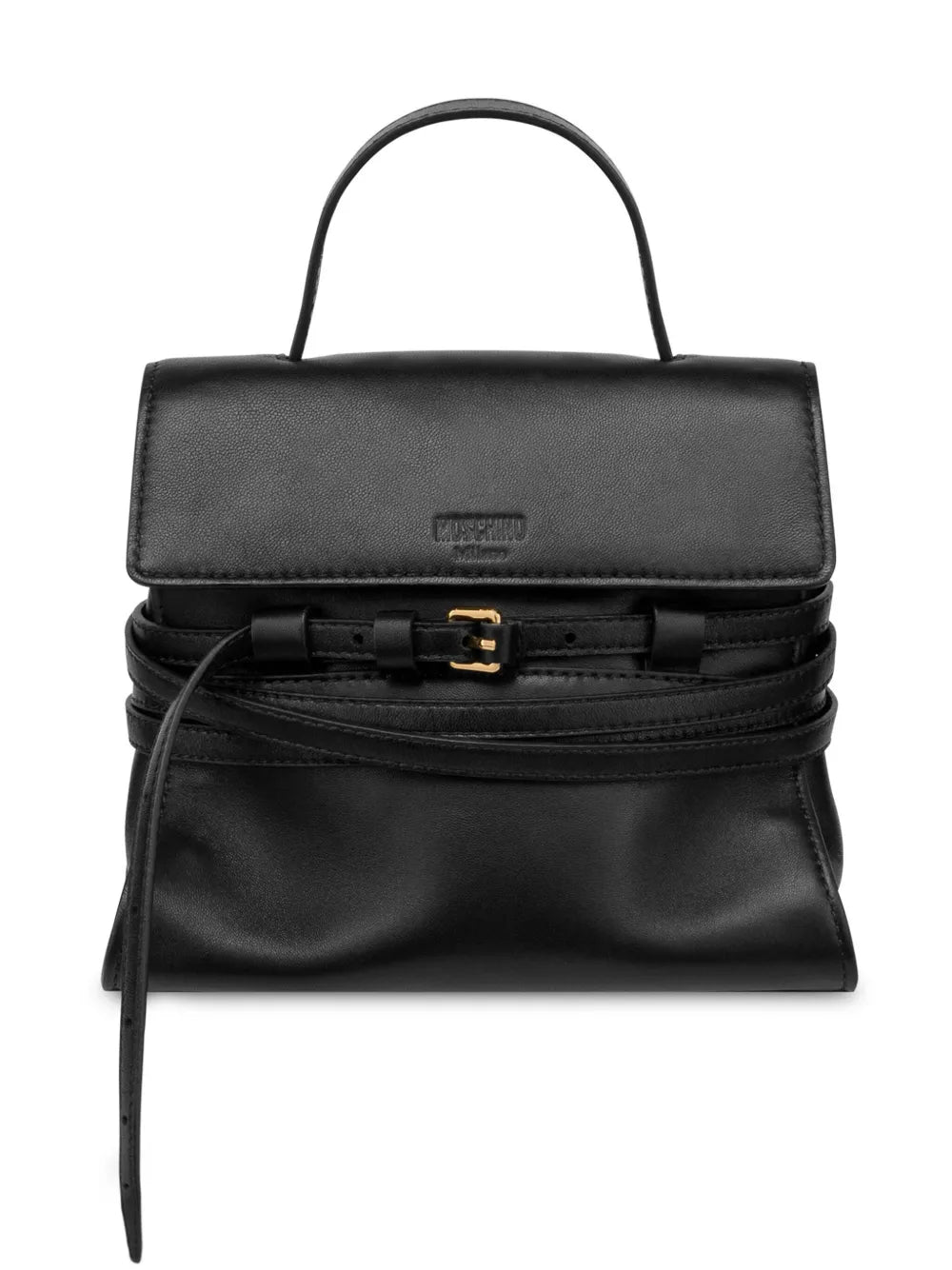 Moschino Tie Me Shoulder Bag — Same as shown — Size One Size — Front View