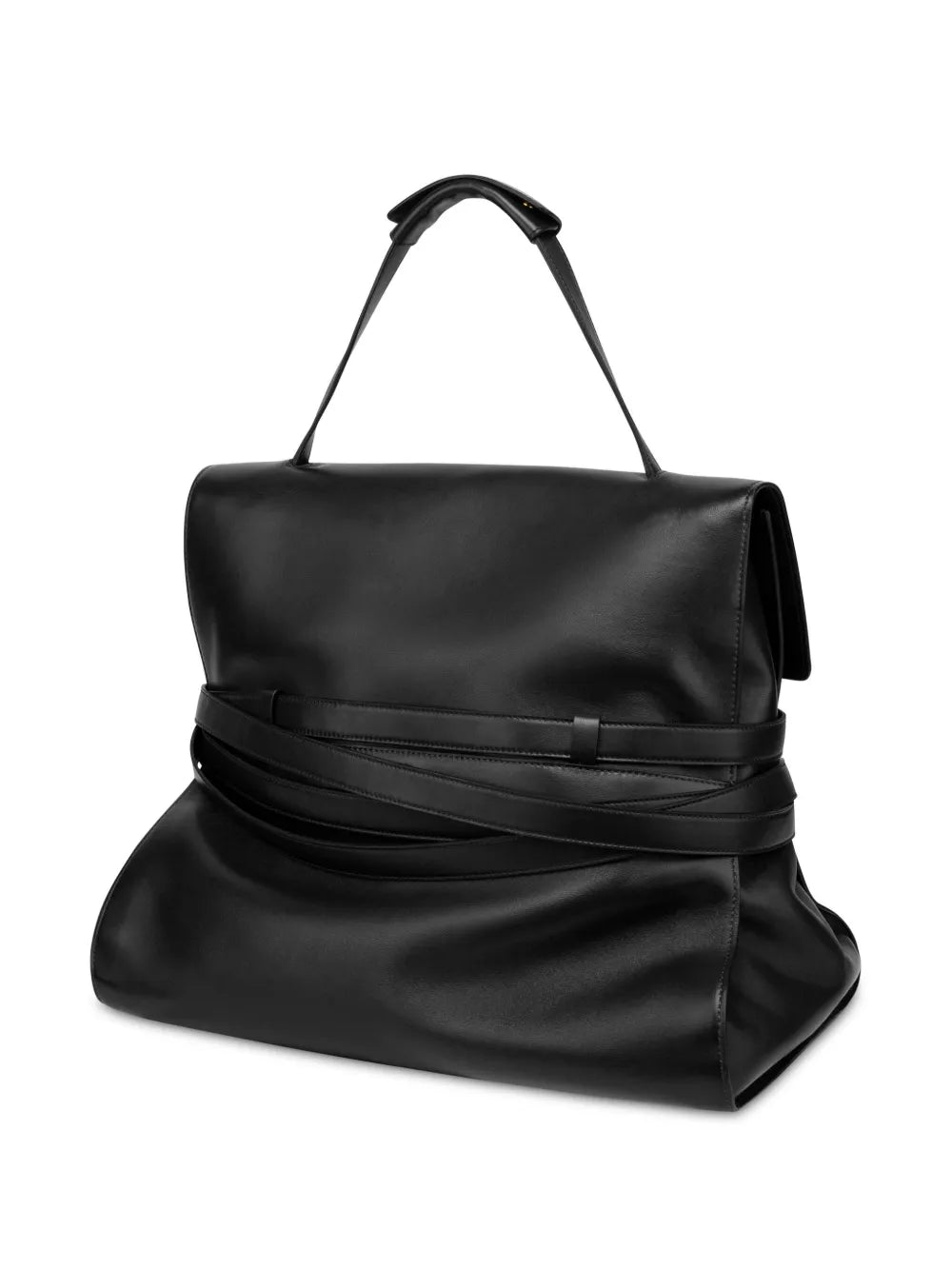 Moschino Tie Me Shoulder Bag — Same as shown — Size One Size — Side View