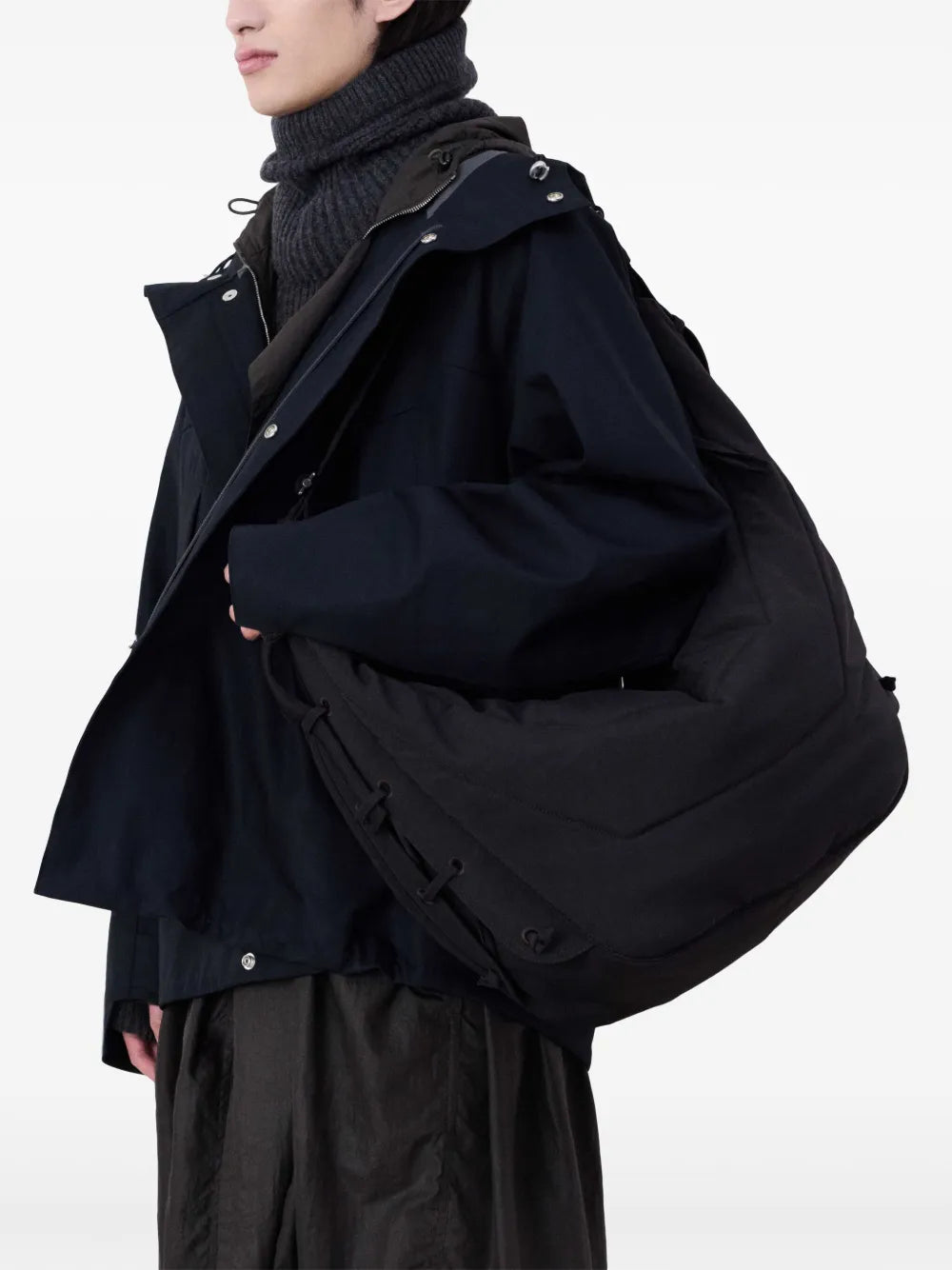 Lemaire Large Soft Game Shoulder Bag — Same as shown — Size One Size — Top View