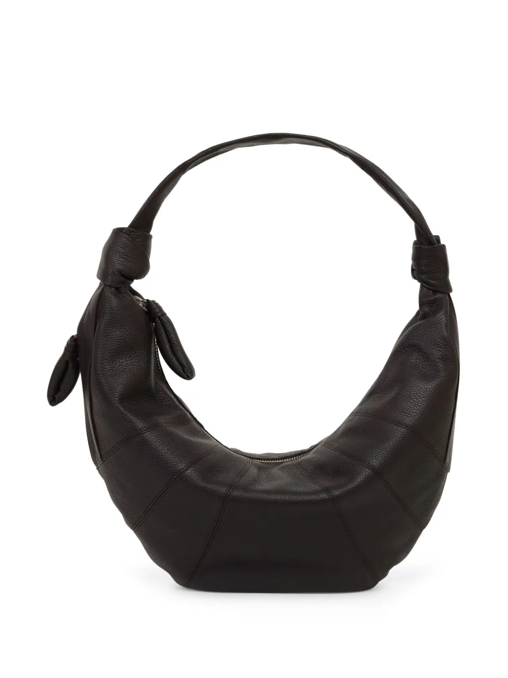 Lemaire Fortune Croissant Leather Shoulder Bag — Same as shown — Size One Size — Front View