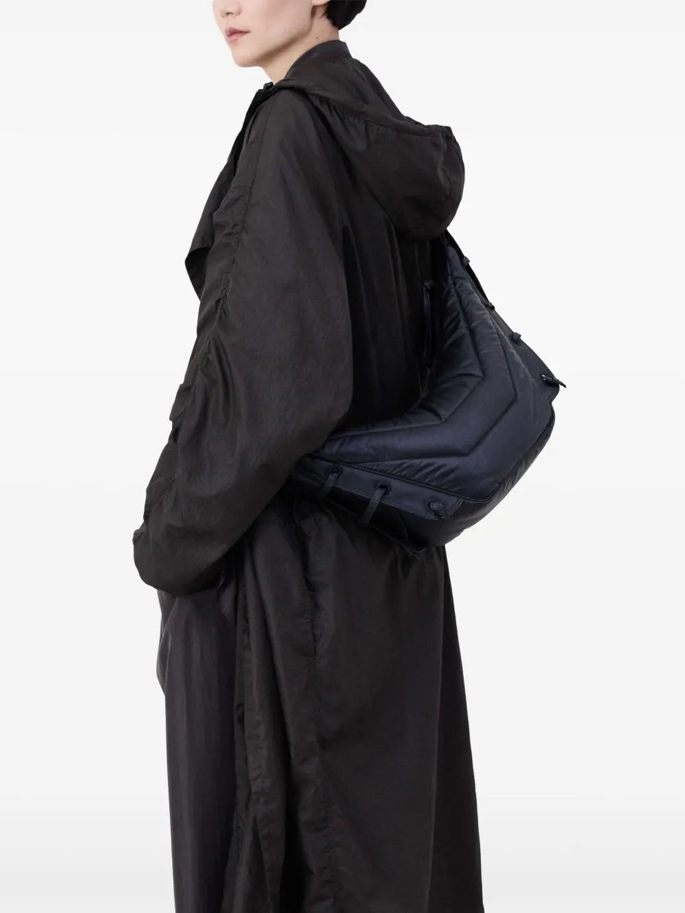 Lemaire Small Soft Game Shoulder Bag — Same as shown — Size One Size — Back View
