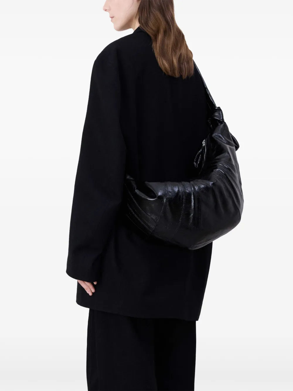 Lemaire Large Croissant Shoulder Bag — Same as shown — Size One Size — Back View