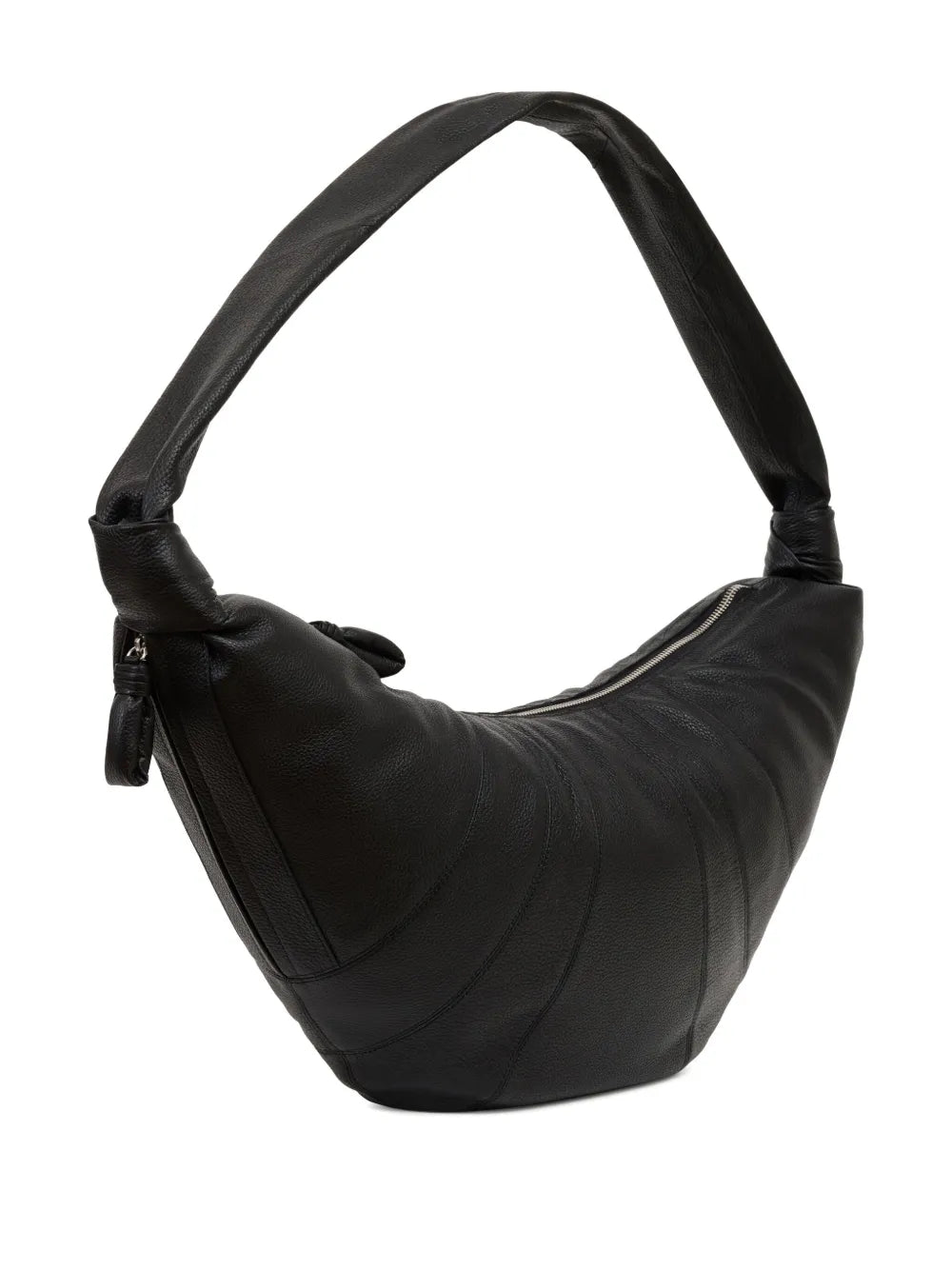 Lemaire Large Croissant Leather Shoulder Bag — Same as shown — Size One Size — Back View