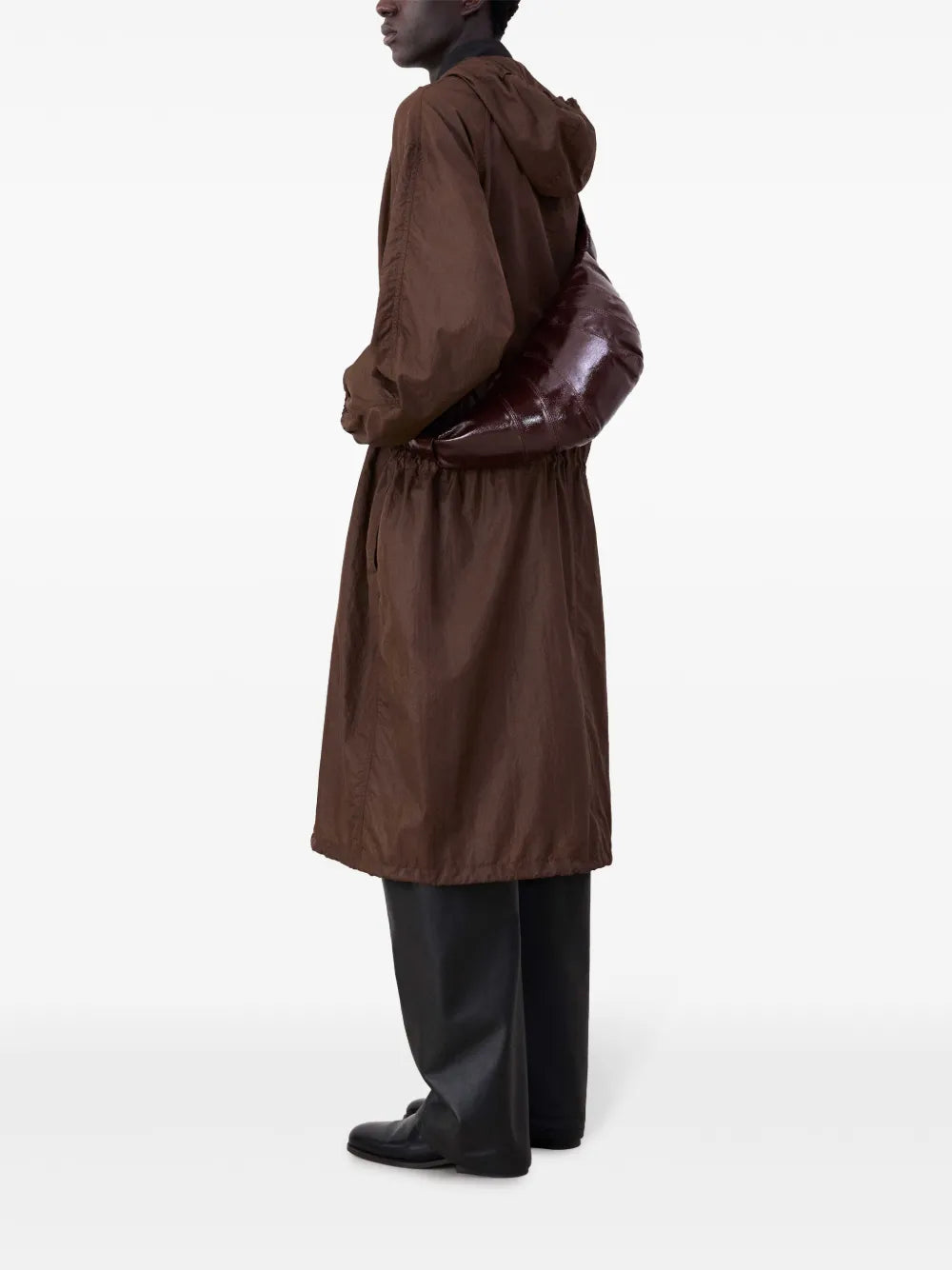 Lemaire Medium Croissant Cotton Bag — Same as shown — Size One Size — Side View