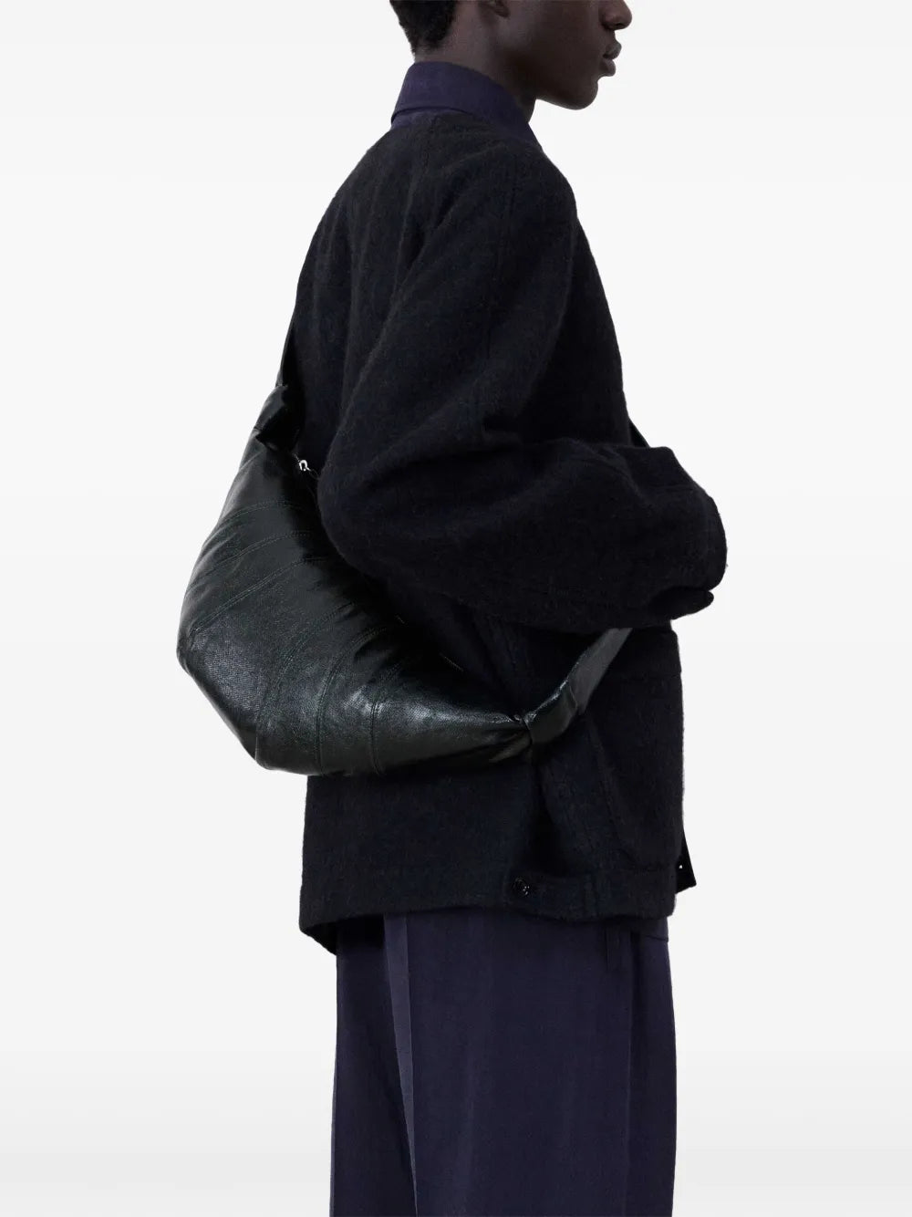 Lemaire Medium Croissant Shoulder Bag — Same as shown — Size One Size — Back View