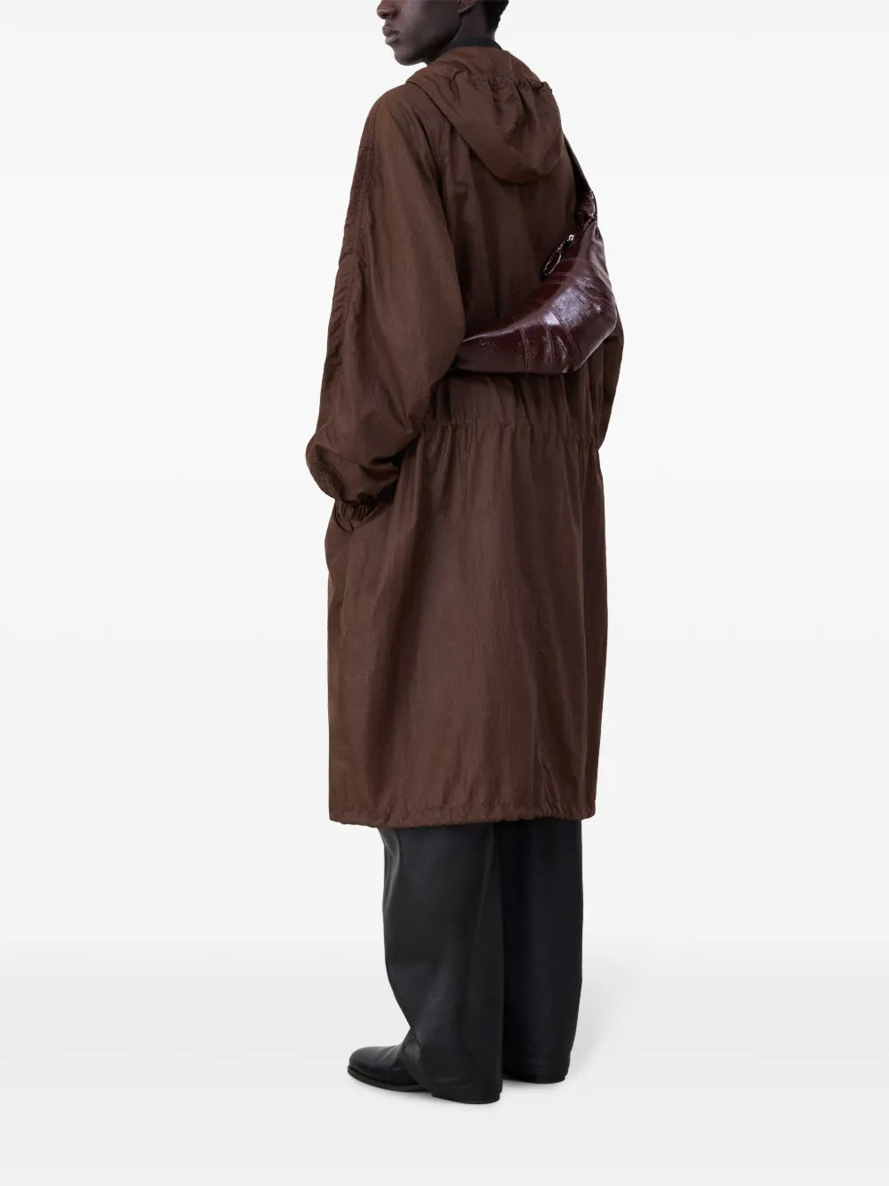 Lemaire Small Croissant Shoulder Bag — Same as shown — Size One Size — Side View