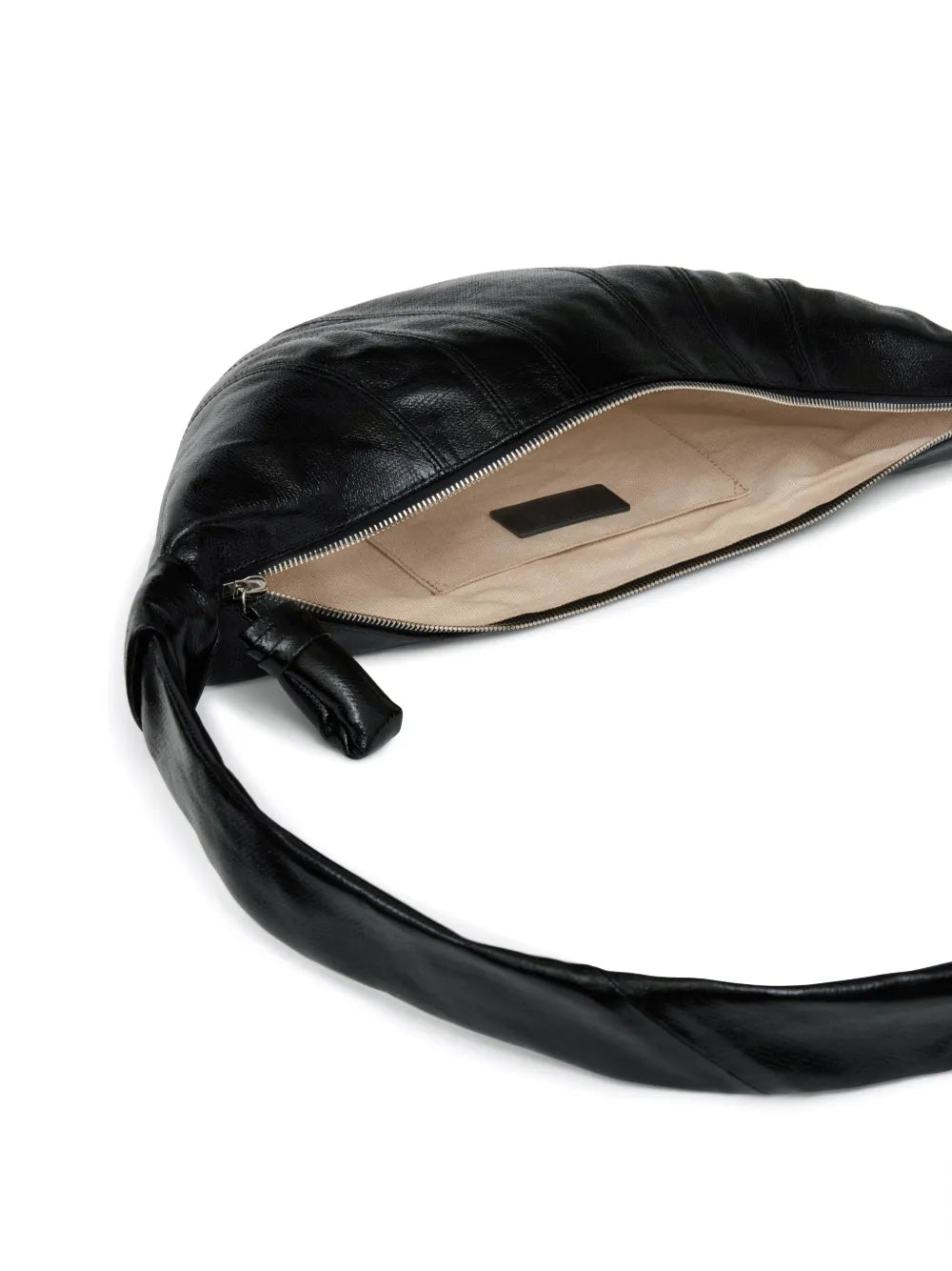 Lemaire Medium Croissant Cotton Shoulder Bag — Same as shown — Size One Size — Detail View