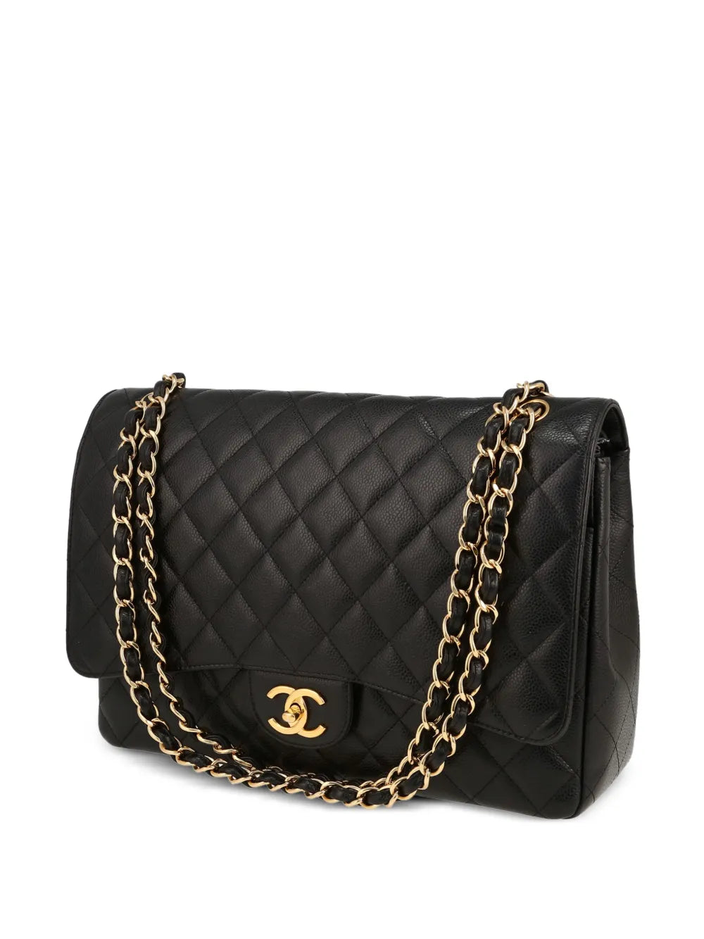 Chanel Pre Owned Jumbo Double Flap Shoulder Bag — Same as shown — Size One Size — Top View