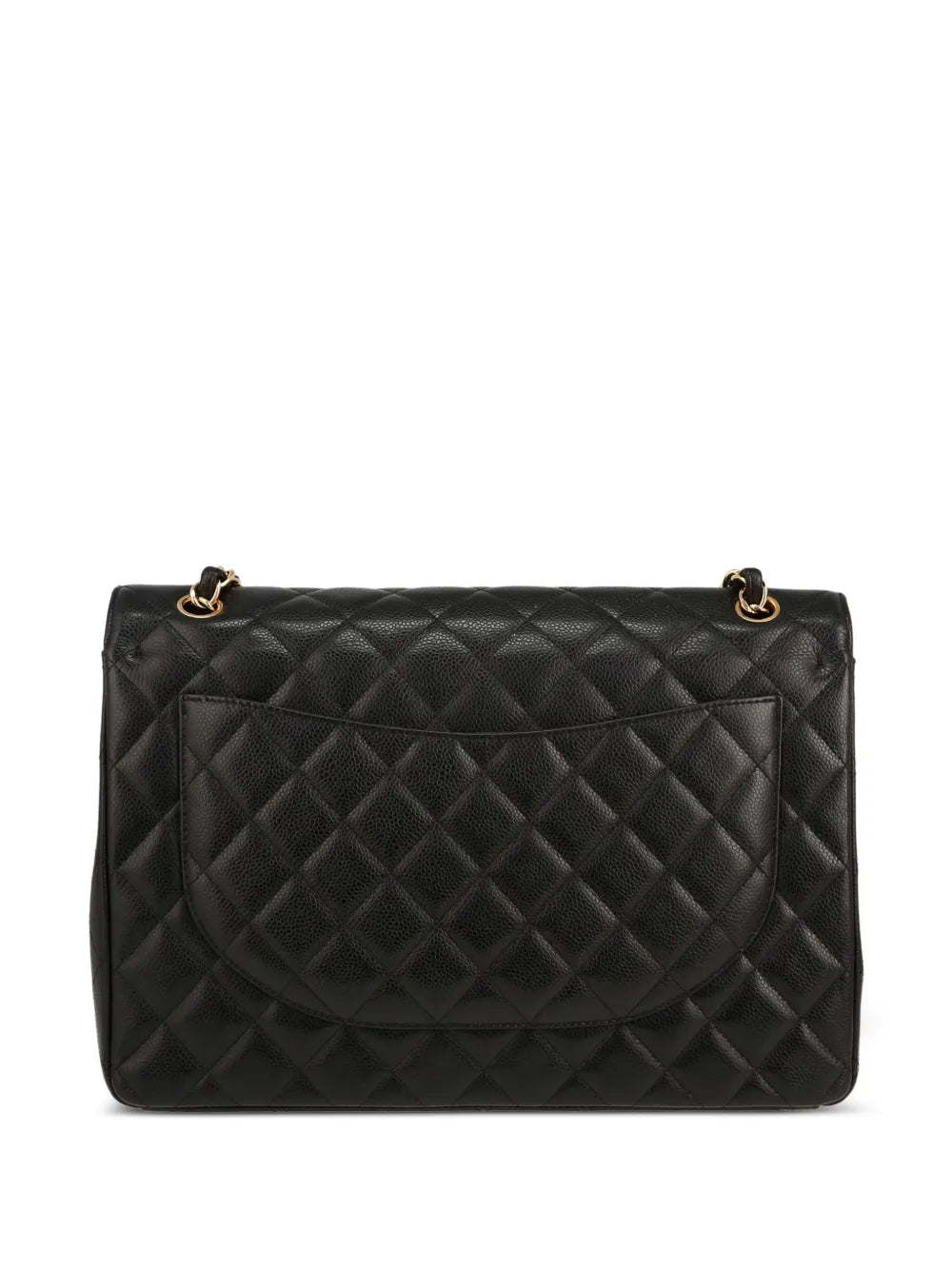 Chanel Pre Owned Jumbo Double Flap Shoulder Bag — Same as shown — Size One Size — Side View