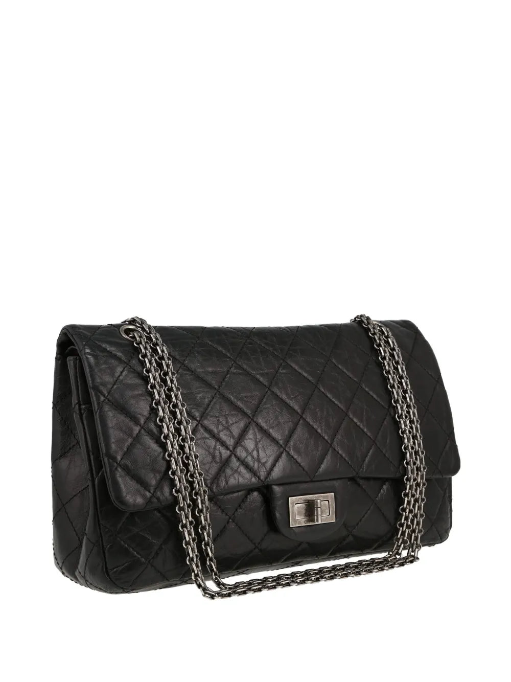 Chanel Pre Owned 255 Reissue Shoulder Bag — Same as shown — Size One Size — Back View