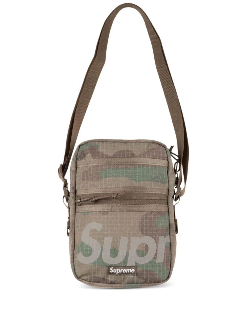 Supreme Camouflage Pattern Shoulder Bag — Same as shown — Size One Size — Front View
