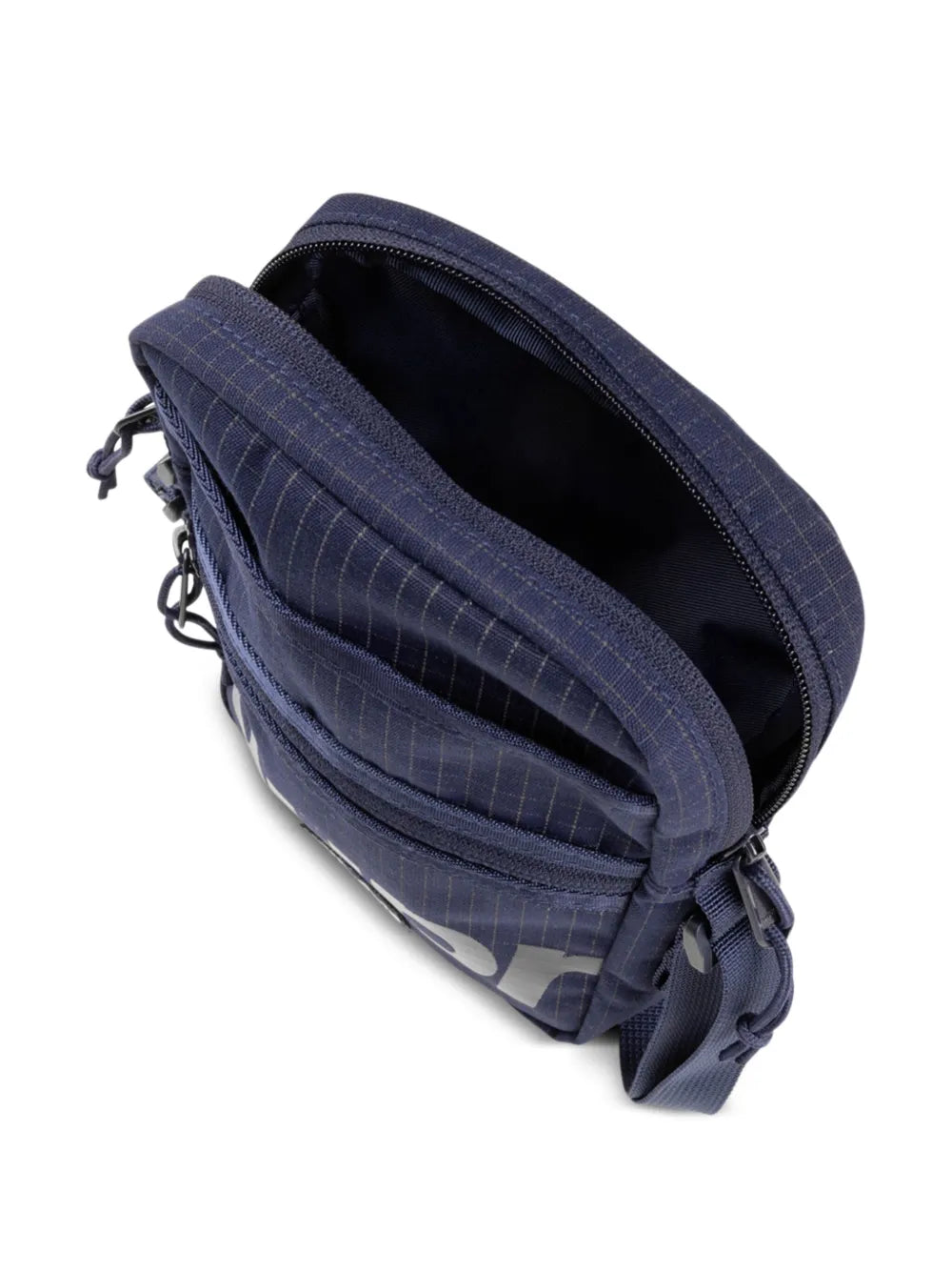 Supreme Logo Print Grid Pattern Shoulder Bag — Same as shown — Size One Size — Detail View