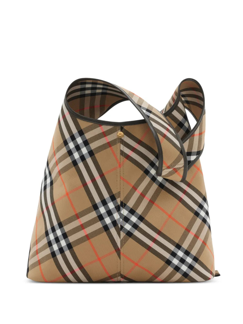 Burberry Large Check Shoulder Bag — Same as shown — Size One Size — Front View