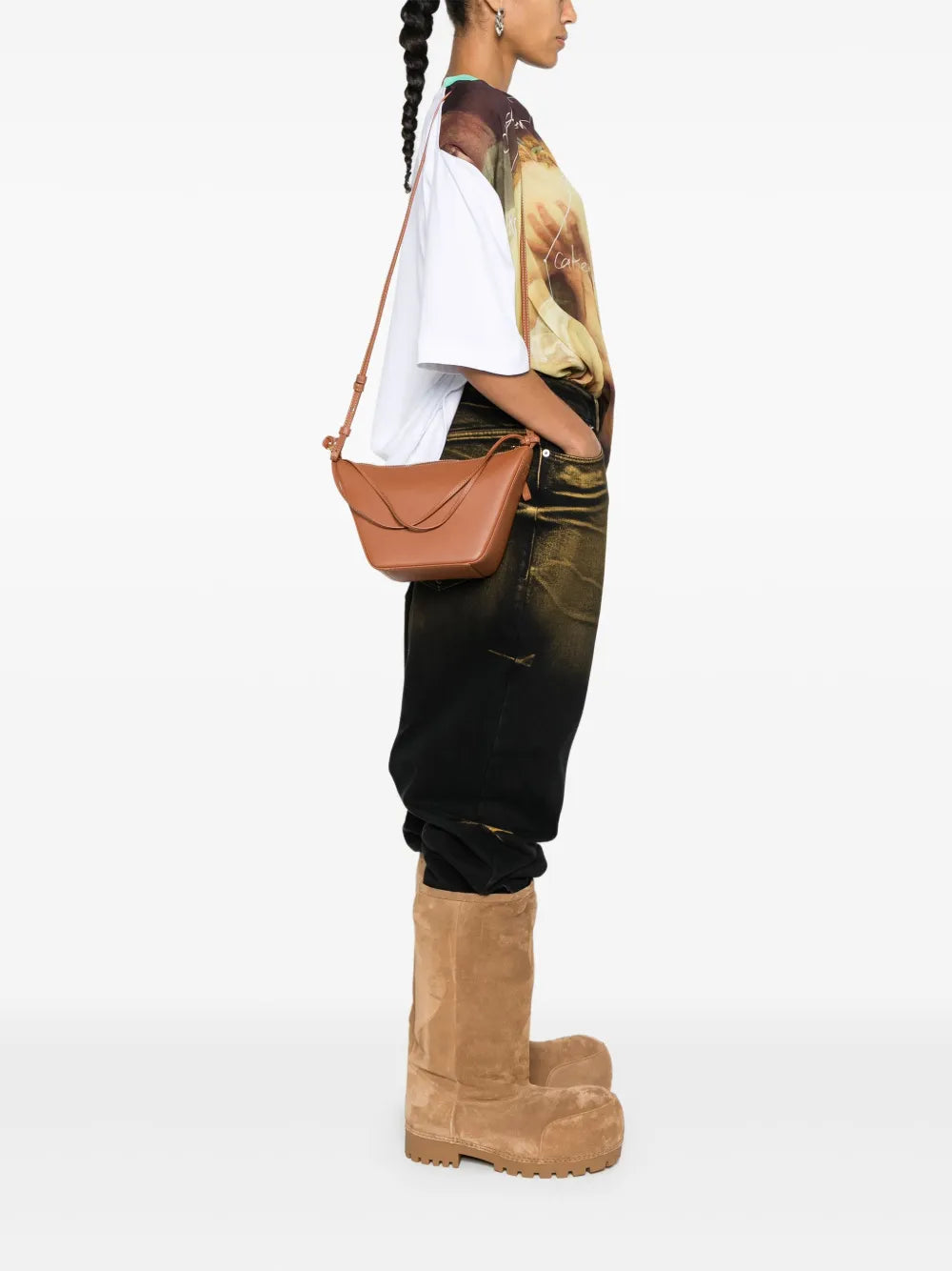 Loewe Mini Hammock Shoulder Bag — Same as shown — Size One Size — Side View