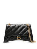 Balenciaga Medium Crush Shoulder Bag — Same as shown — Size One Size — Front View