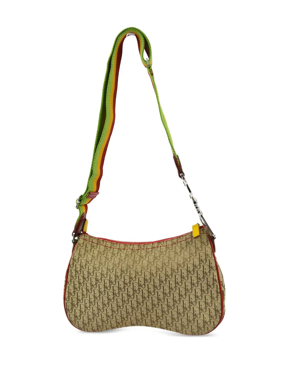 Christian Dior Pre Owned 2004 Rasta Trotter Saddle Shoulder Bag — Same as shown — Size One Size — Side View