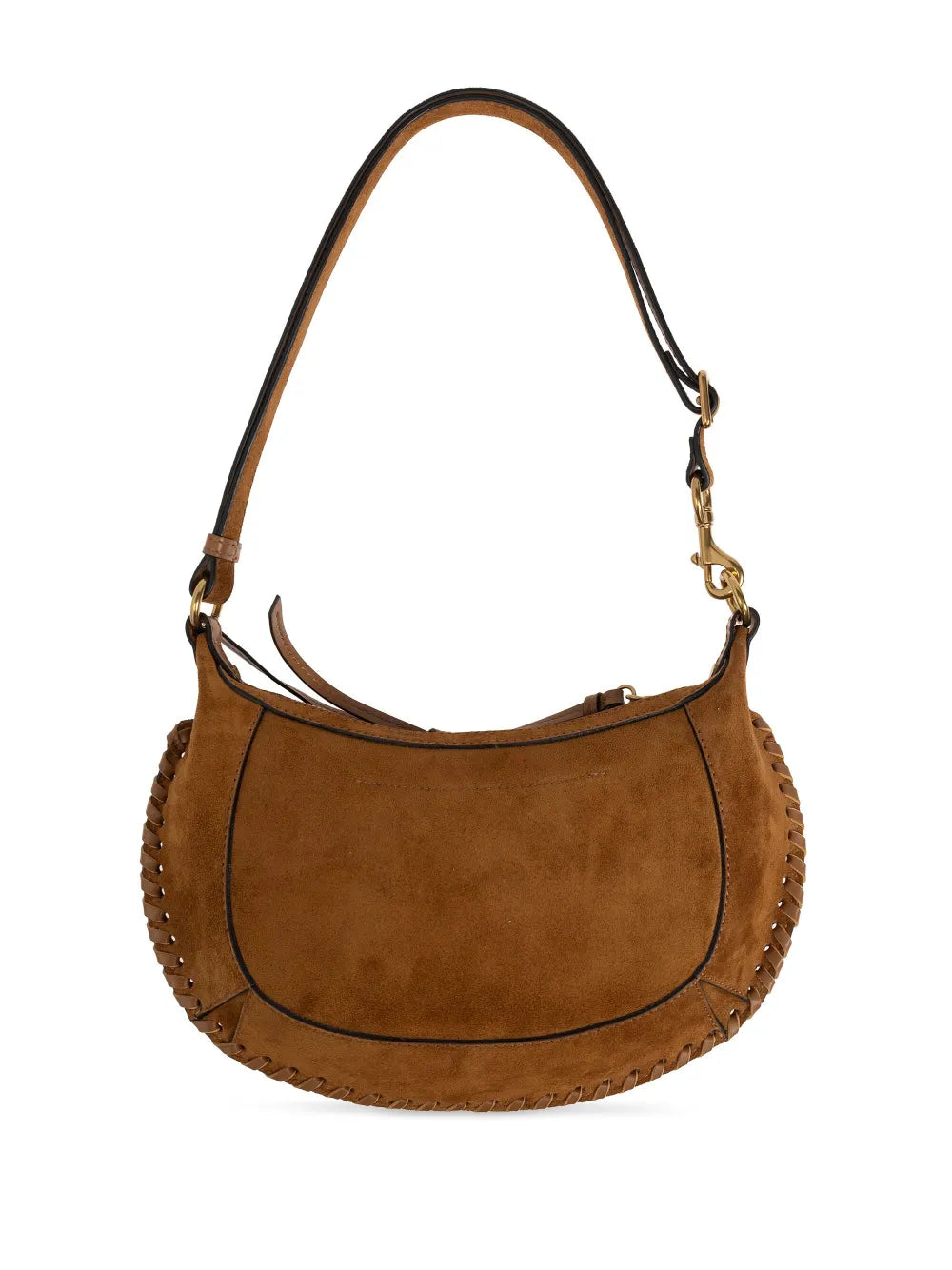 Isabel Marant Oskan Moon Suede Shoulder Bag — Same as shown — Size One Size — Back View