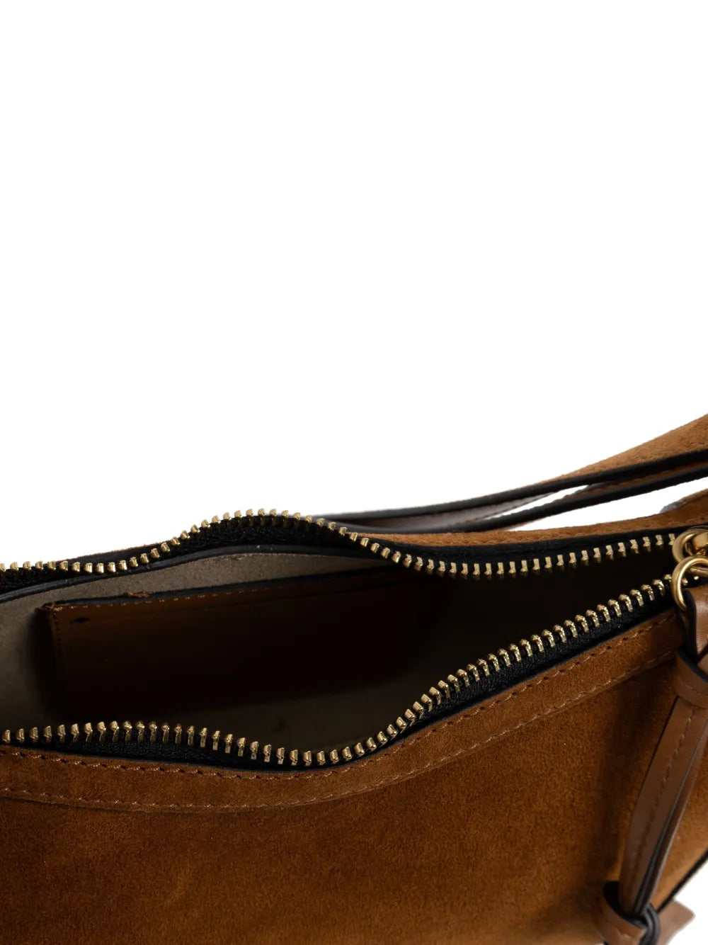 Isabel Marant Oskan Moon Suede Shoulder Bag — Same as shown — Size One Size — Detail View