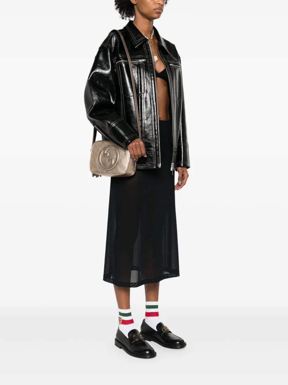 Gucci Small Blondie Shoulder Bag — Same as shown — Size One Size — Side View