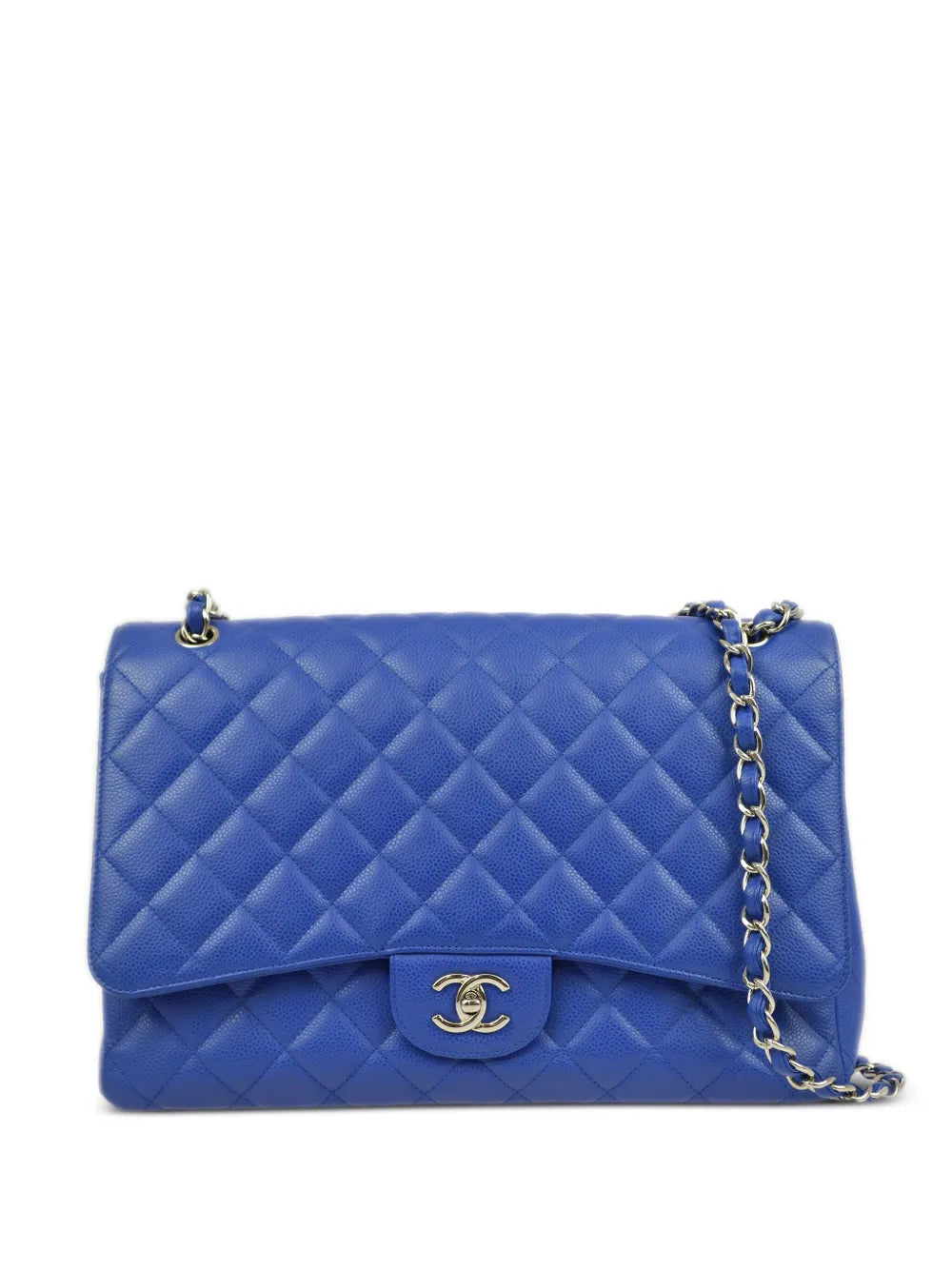 Chanel Pre Owned 2009 Jumbo Classic Flap Shoulder Bag — Same as shown — Size One Size — Front View