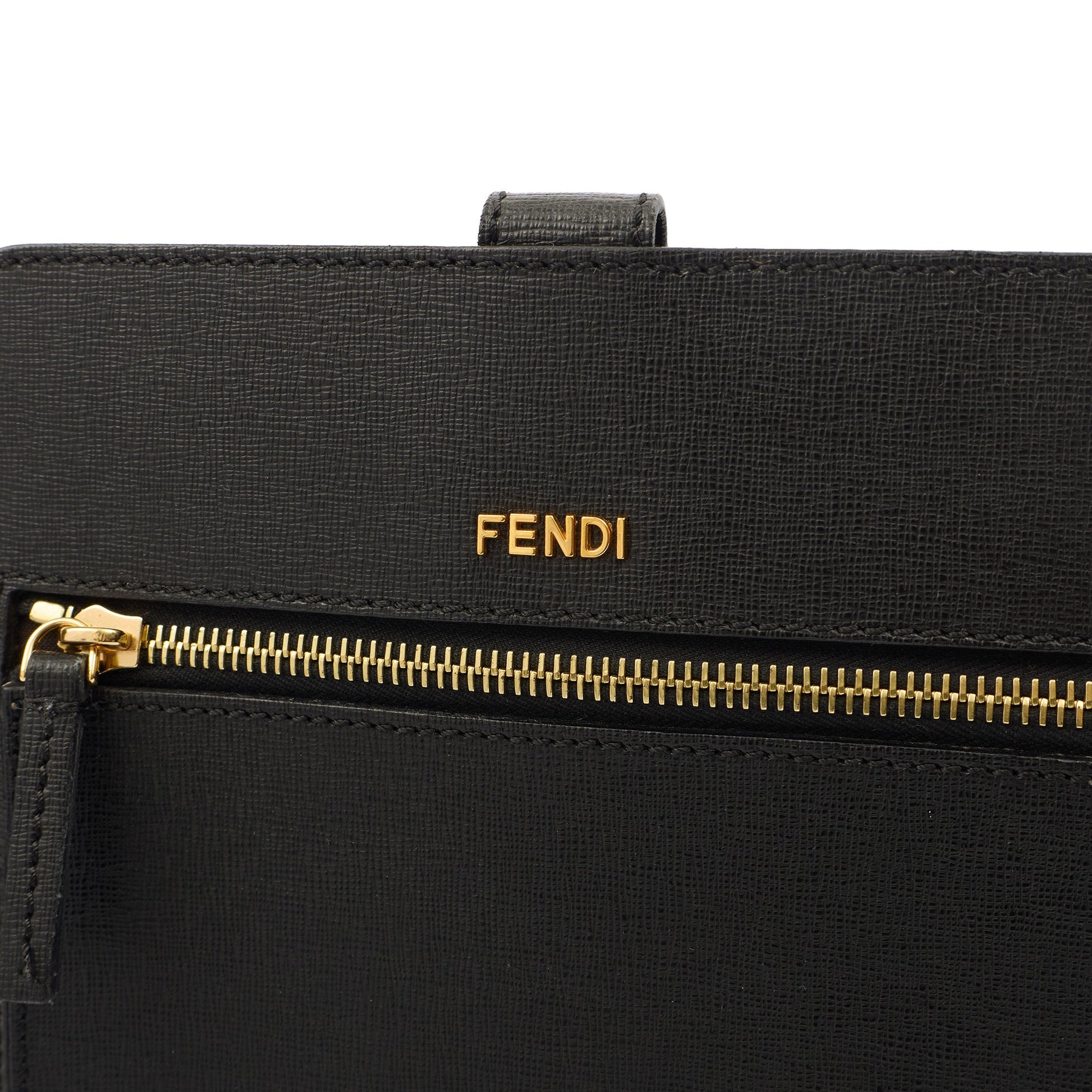 Fendi Cross Body Crossbody in Black, Leather — Lifestyle View