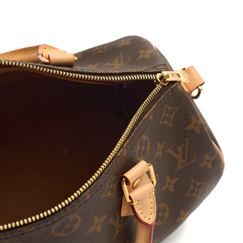 Louis Vuitton Cross Body Speedy Bandouliere 30 in Monogram, Canvas — Alternate View 16