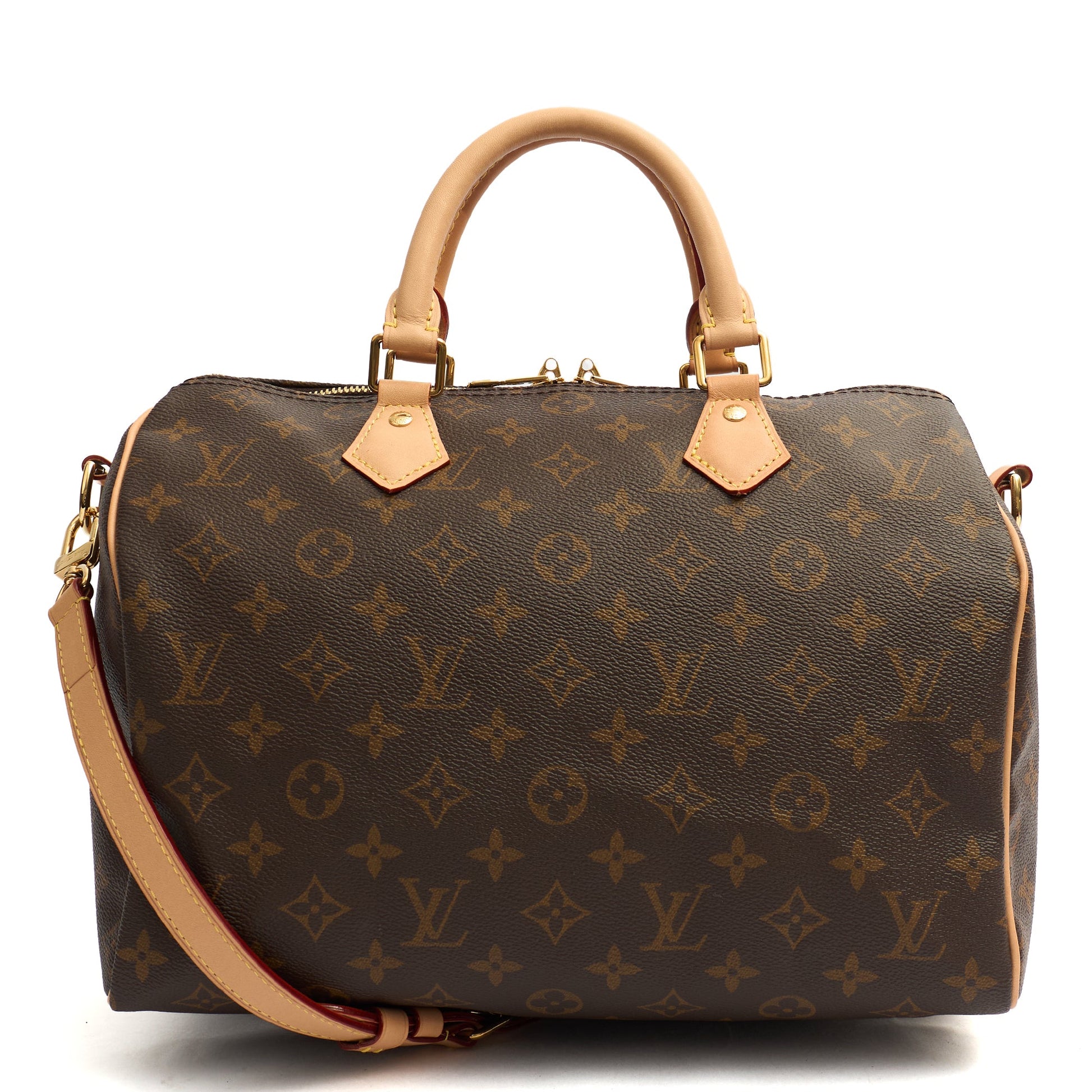 Louis Vuitton Cross Body Speedy Bandouliere 30 in Monogram, Canvas — Alternate View 12