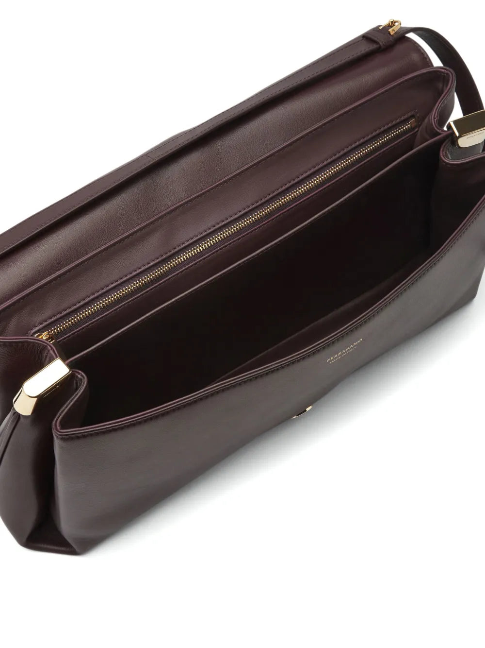 Ferragamo Large Front Flap Soulder Bag — Same as shown — Size One Size — Lifestyle View