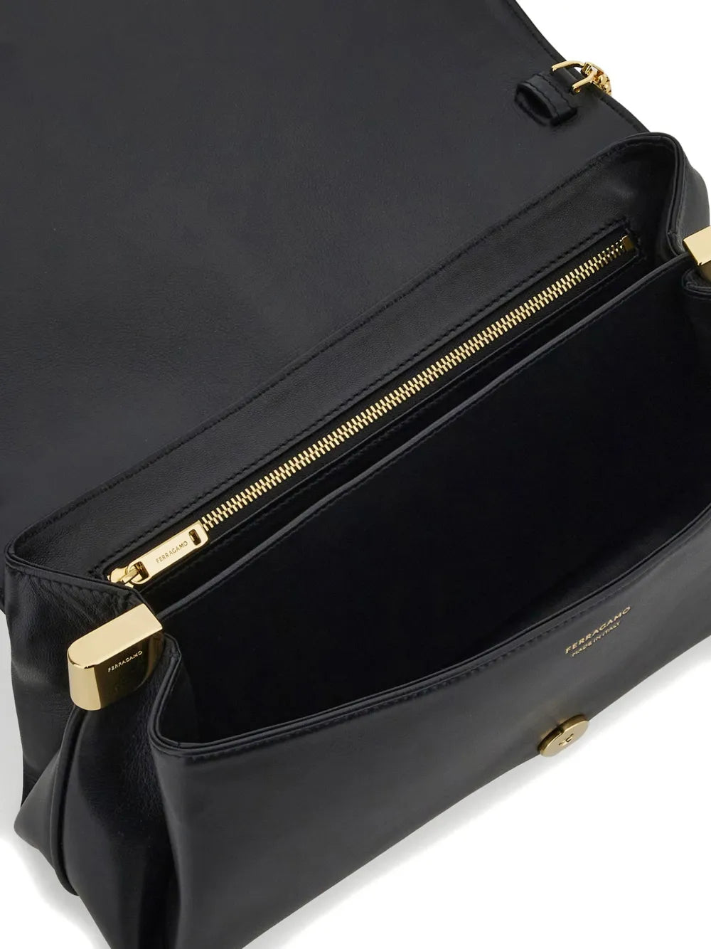 Ferragamo Medium Front Flap Soulder Bag — Same as shown — Size One Size — Lifestyle View