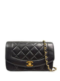 Chanel Pre Owned 1997 Small Diana Shoulder Bag — Same as shown — Size One Size — Front View