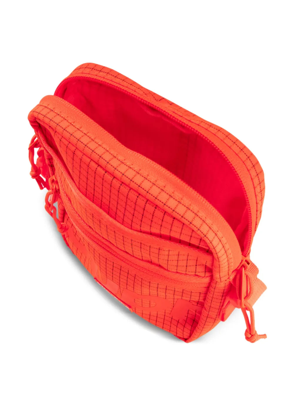 Supreme Logo Print Grid Pattern Shoulder Bag — Same as shown — Size One Size — Detail View