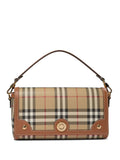 Burberry Vintage Check Logo Plaque Shoulder Bag — Same as shown — Size One Size — Front View