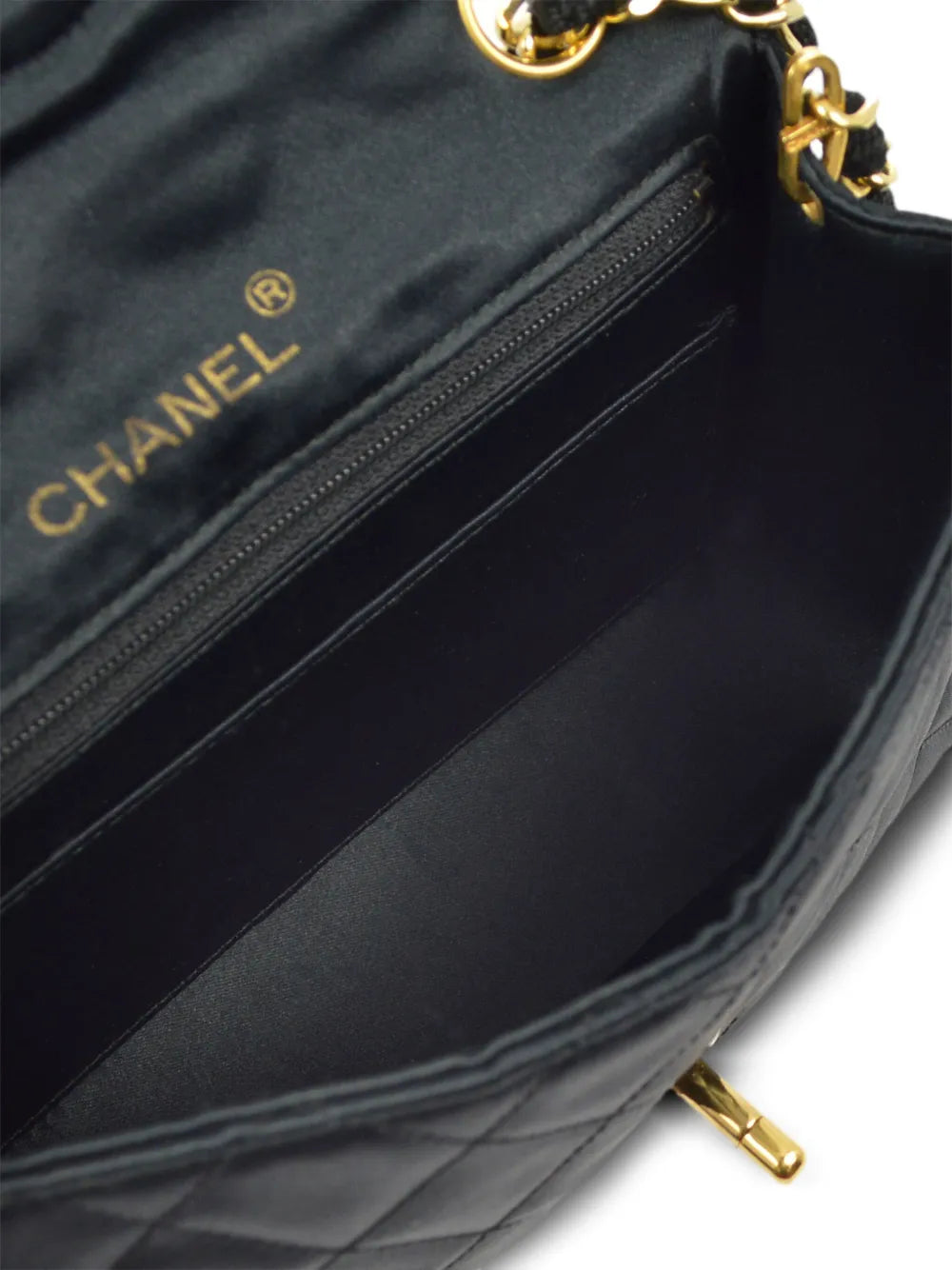 Chanel Pre Owned 1985 1990S Mini Classic Square Flap Shoulder Bag — Same as shown — Size One Size — Top View