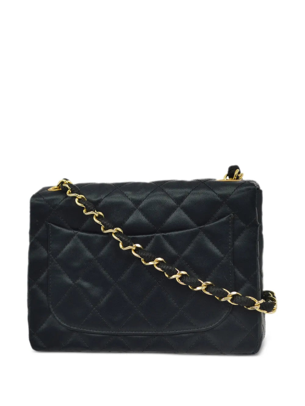 Chanel Pre Owned 1985 1990S Mini Classic Square Flap Shoulder Bag — Same as shown — Size One Size — Side View