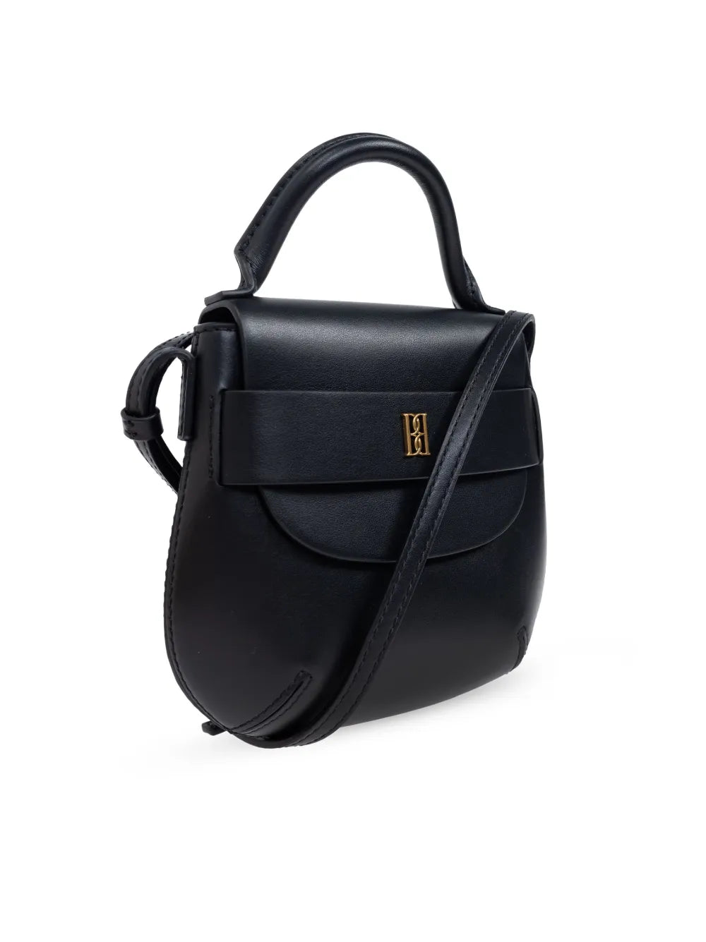 By Malene Birger Meela Leather Shoulder Bag — Same as shown — Size One Size — Top View