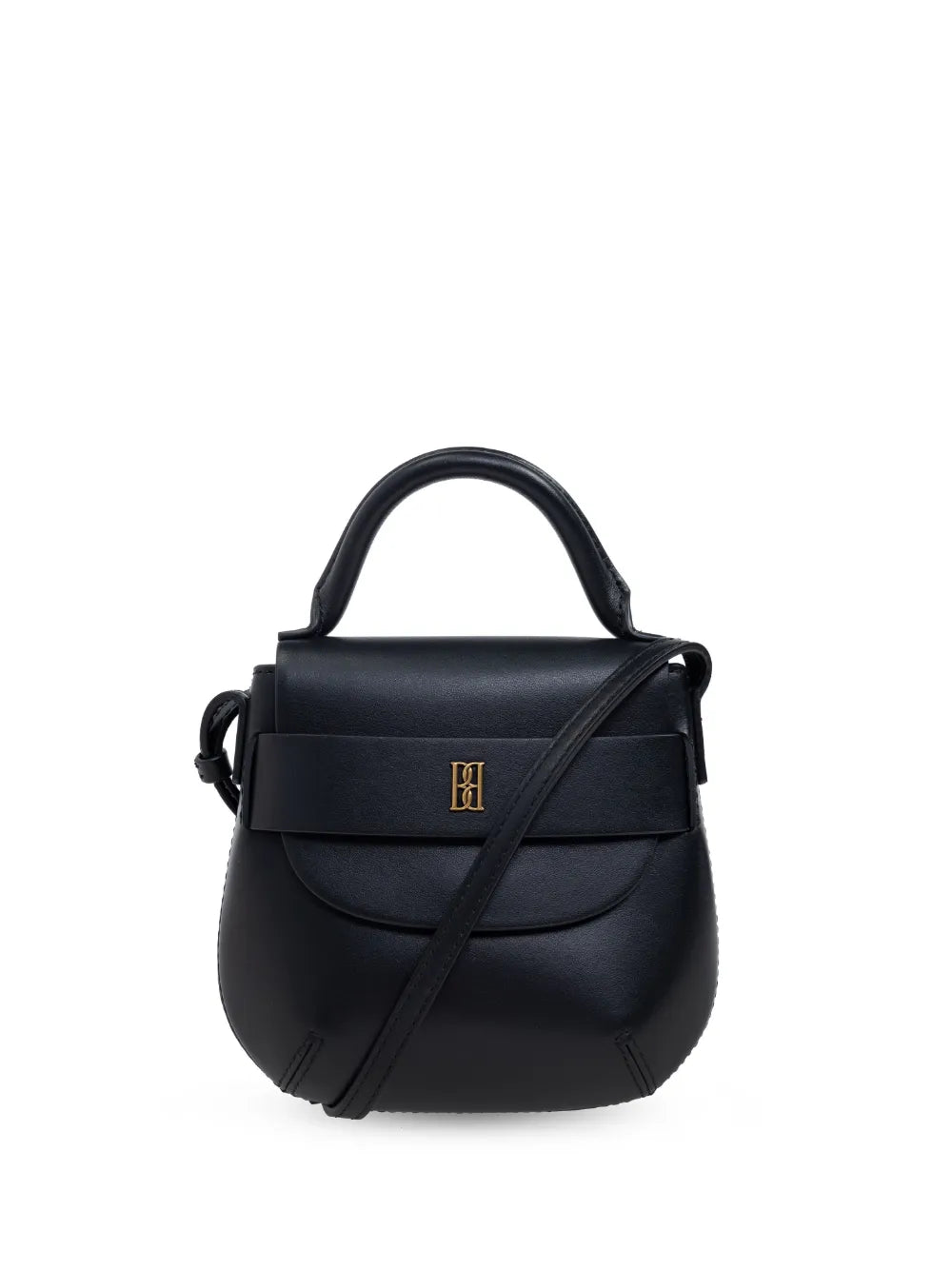 By Malene Birger Meela Leather Shoulder Bag — Same as shown — Size One Size — Front View