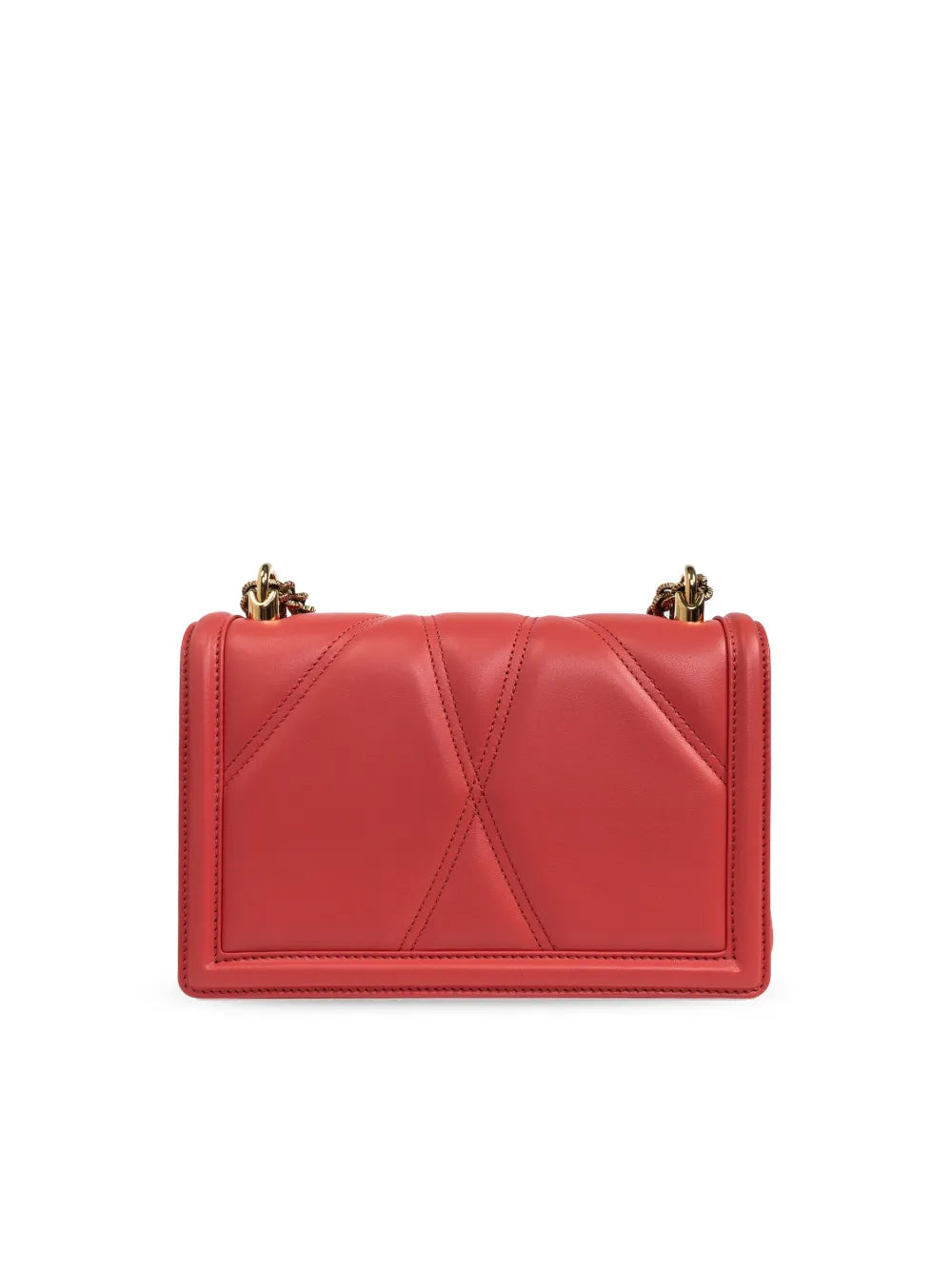 Dolce Gabbana Medium Devotion Quilted Shoulder Bag — Same as shown — Size One Size — Back View