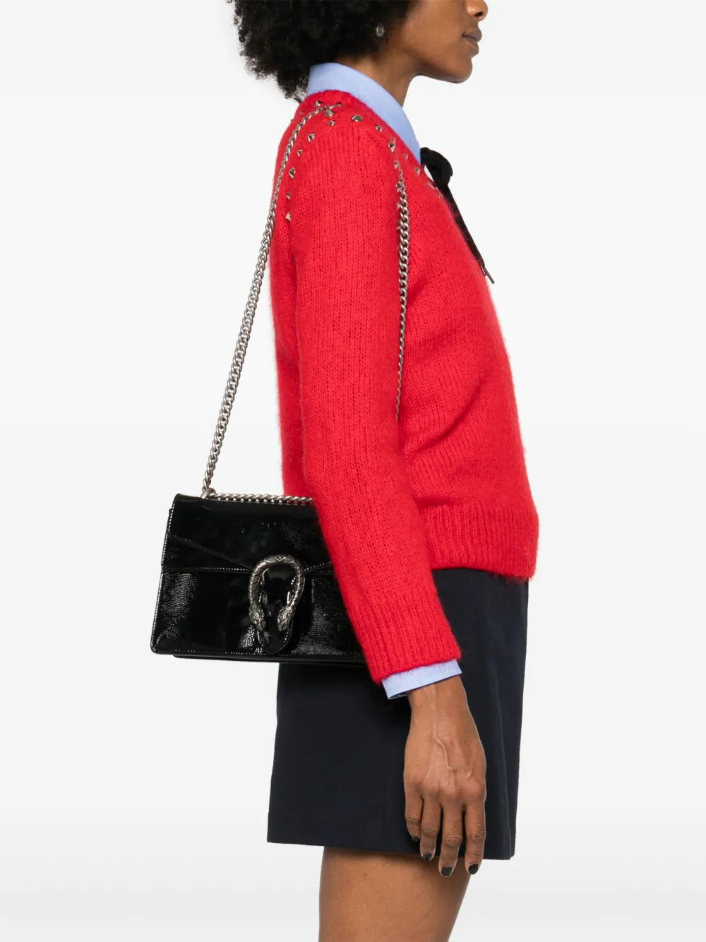 Gucci Dyonysus Shoulder Bag — Same as shown — Size One Size — Side View