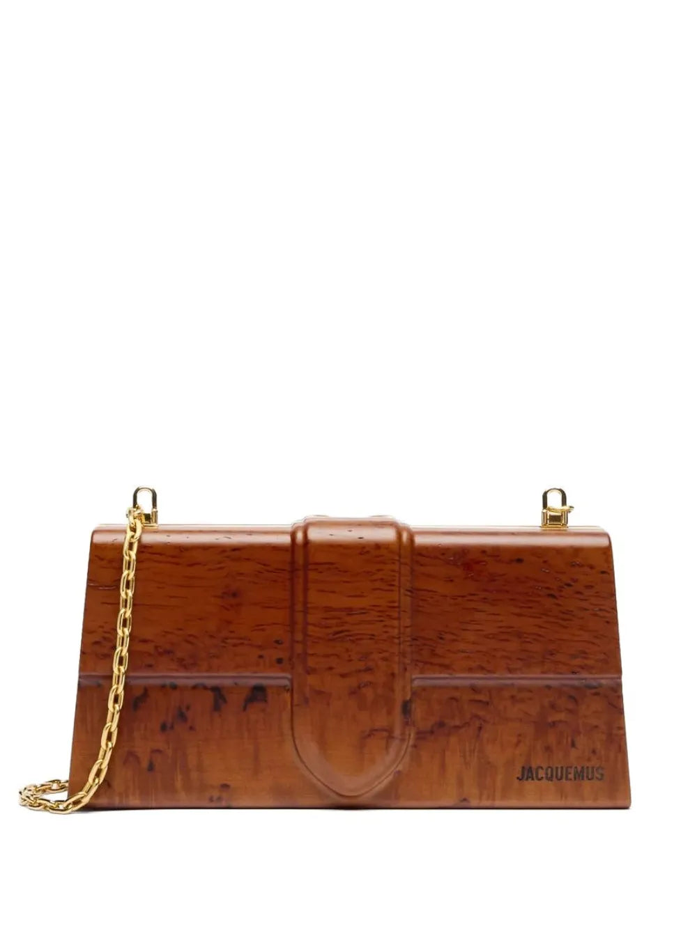 Jacquemus Le Bambino En Bois Shoulder Bag — Same as shown — Size One Size — Front View